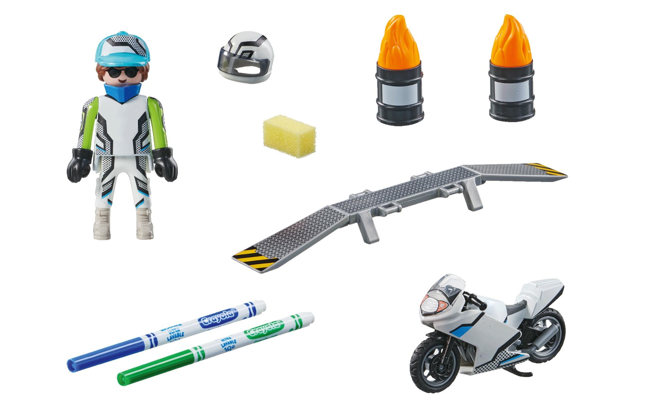 Playmobil® Briques de jeu »Color Motorrad 71377«