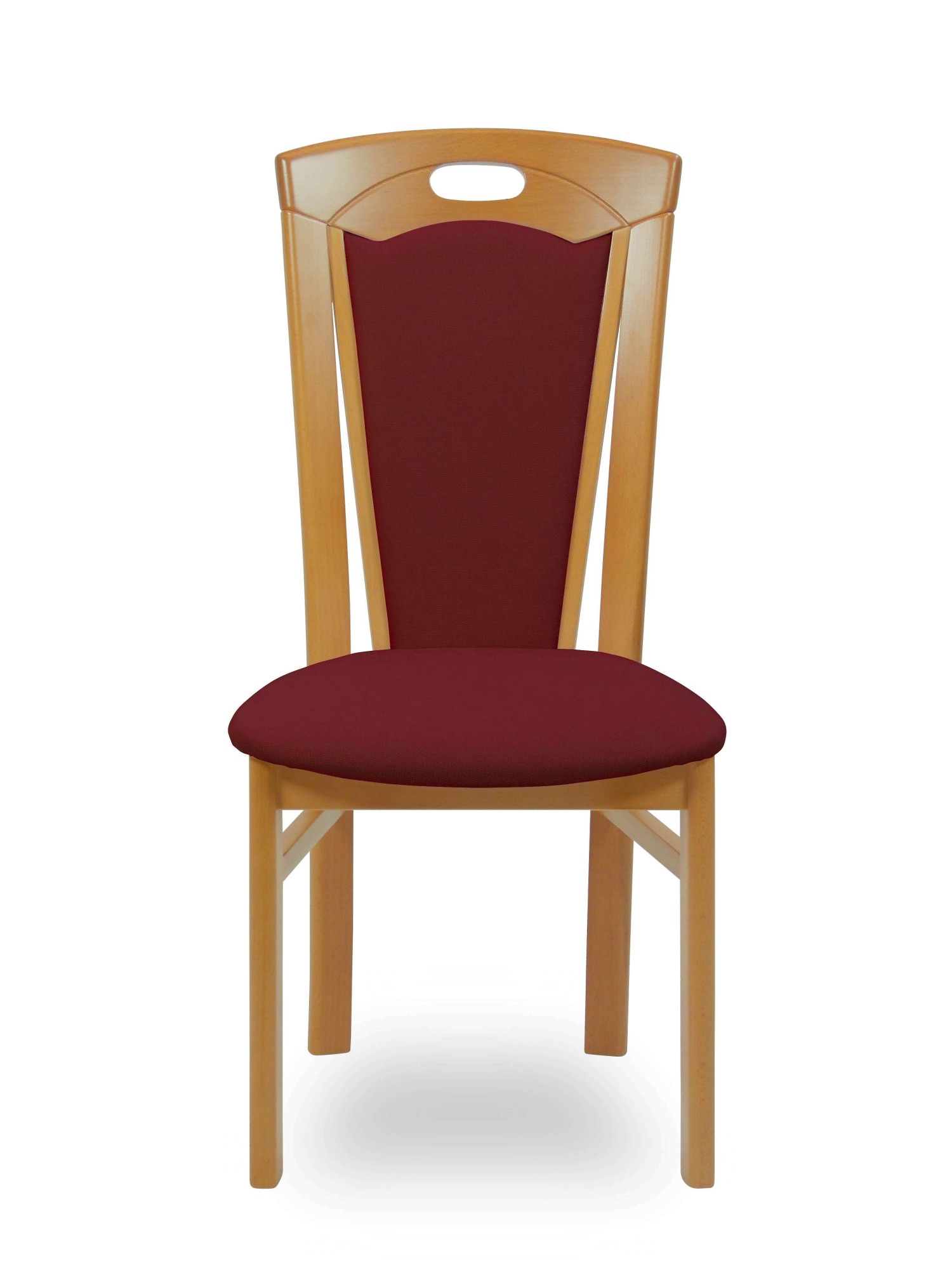 Home affaire Chaise de salle à manger »FERDI Made in Italy, Massivholz« (Set) 2 cuisBezug Feinstruktur (wasser- und fleckabweisend) oder Struktur