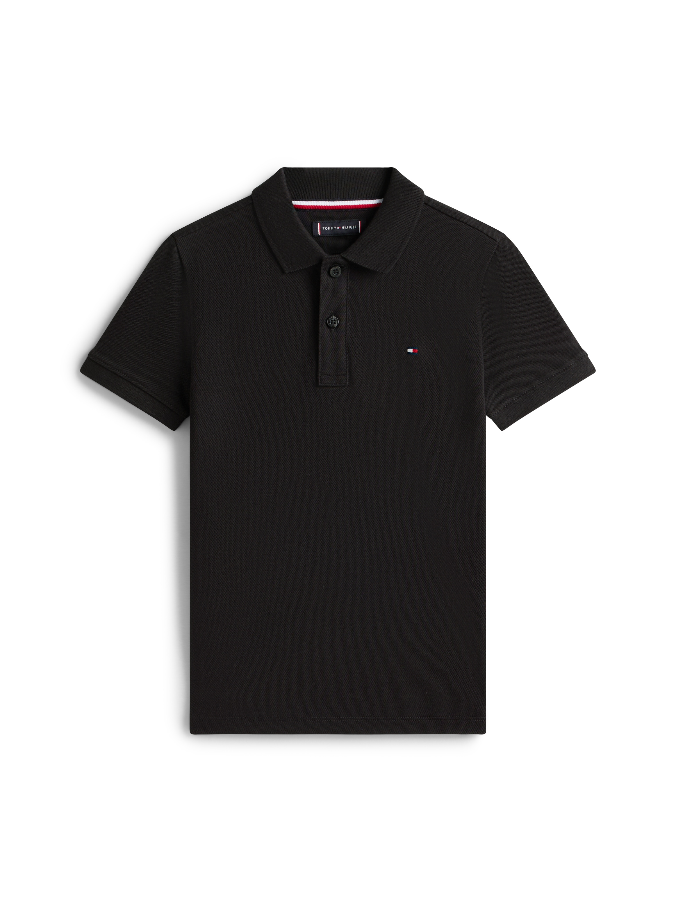 Tommy Hilfiger Polo »FLAG POLO SS« mit Logostickerei