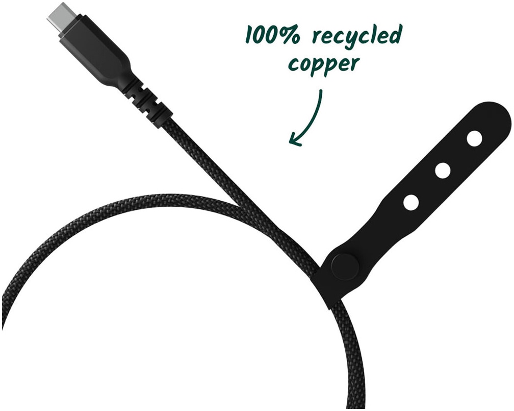 Fairphone Câble pour smartphone »USB-C 3.2 Long Life Lade- und Datenkabel (20 Gb/s) 1 m« 100 cm