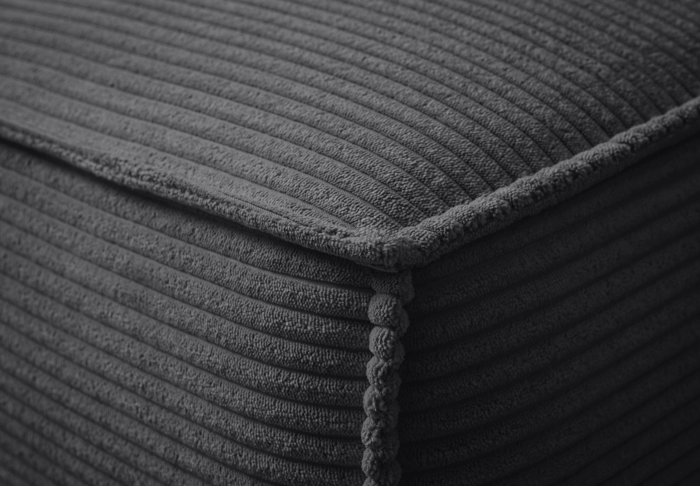 GOODproduct Hocker »TVINNU« zur Serie TVINNU, gemütlicher Sitzkomfort, rechteckig, schwarze Füsse