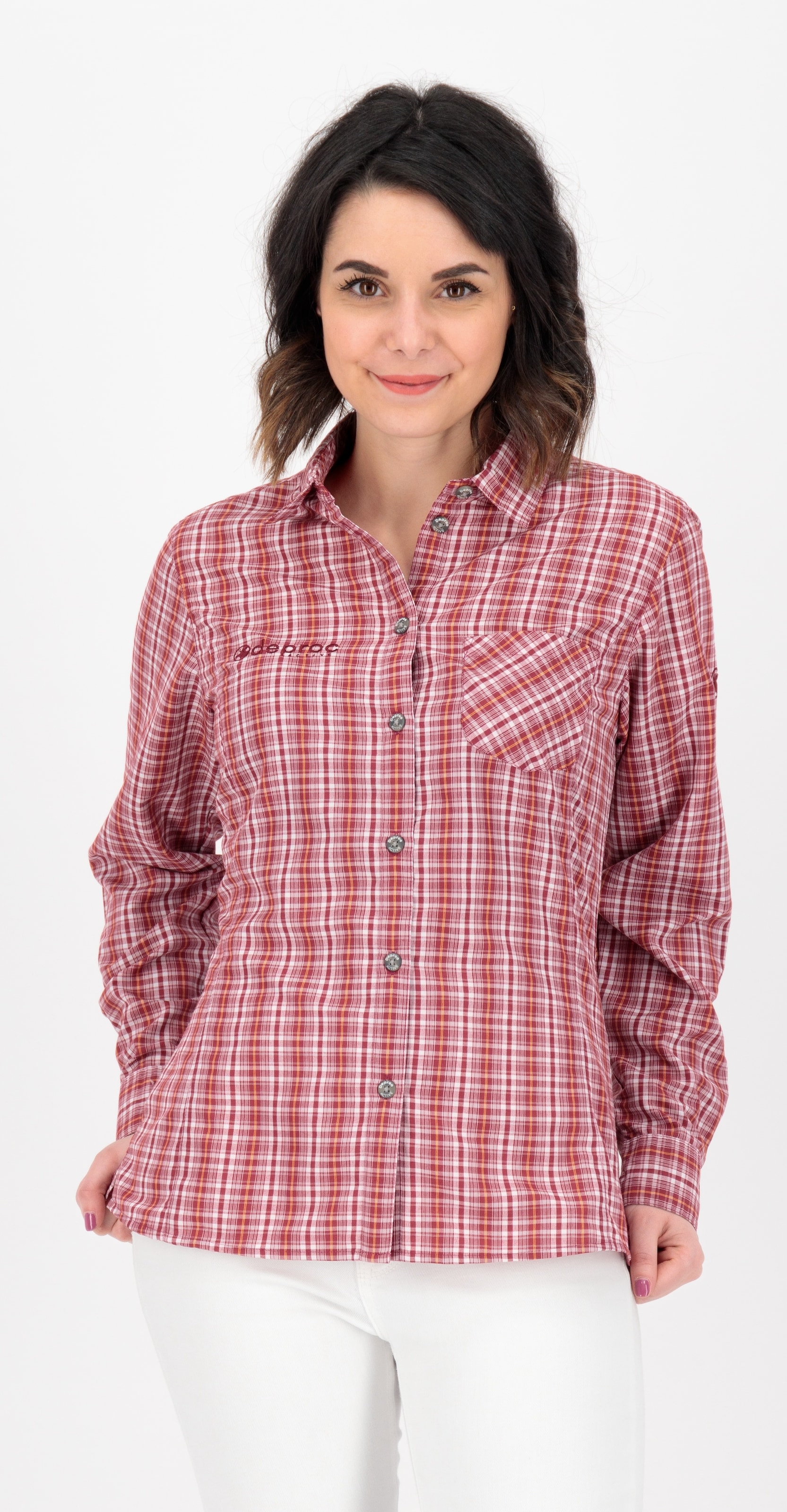 DEPROC Active Outdoorhemd »PHOENIX LS WOMEN« auch in Grossen Grössen erhältlich