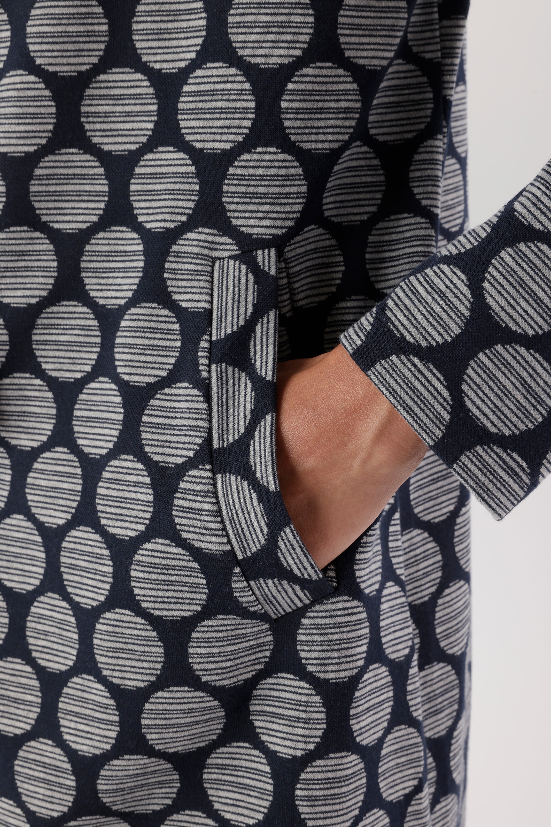 Aniston SELECTED Blazer long en longueur mode avec pois rayés - NOUVELLE COLLECTION