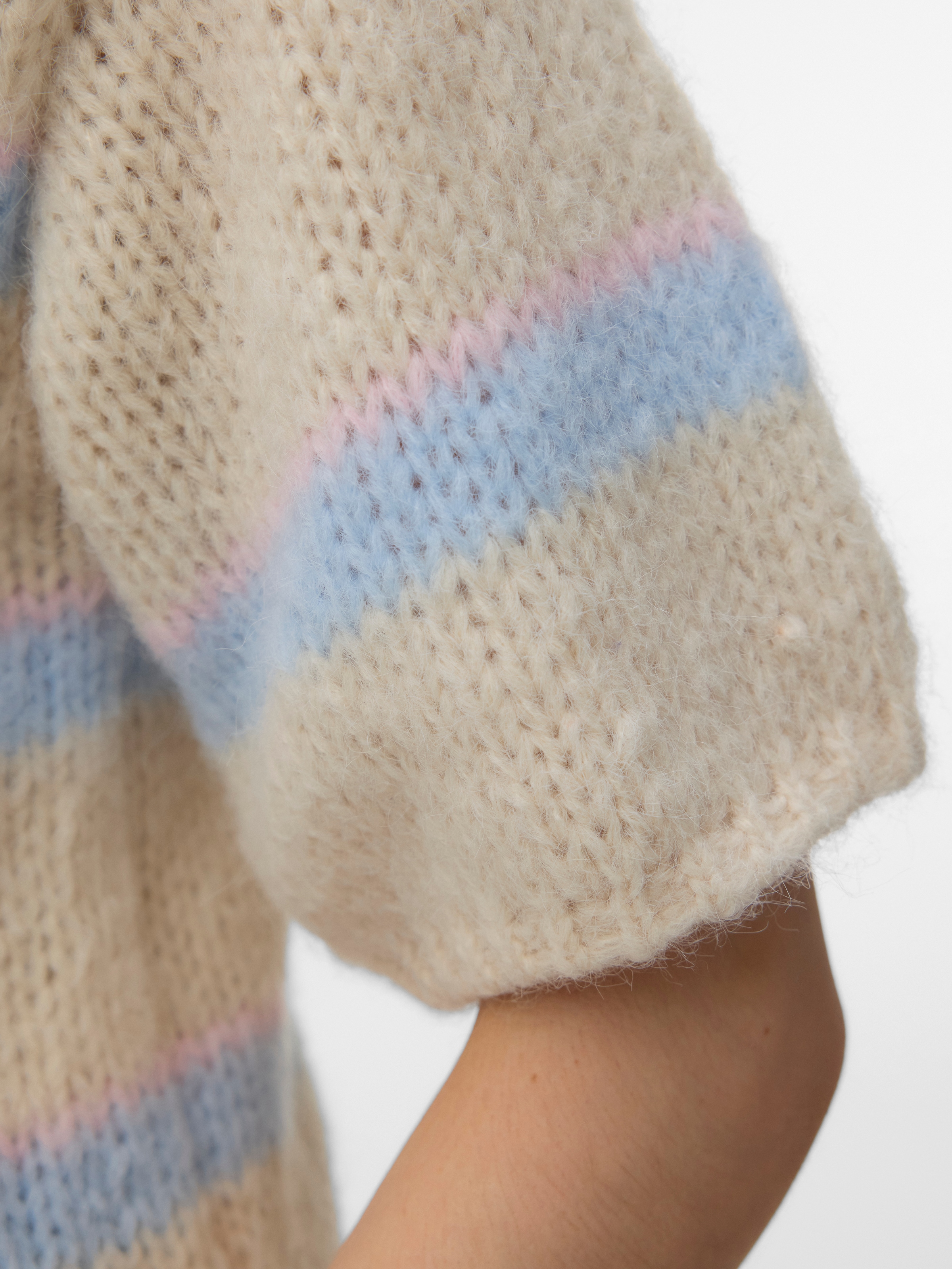 Vero Moda Strickjacke »VMMAYBE 2/4 OPEN CARDIGAN NOOS« Kunstfaser