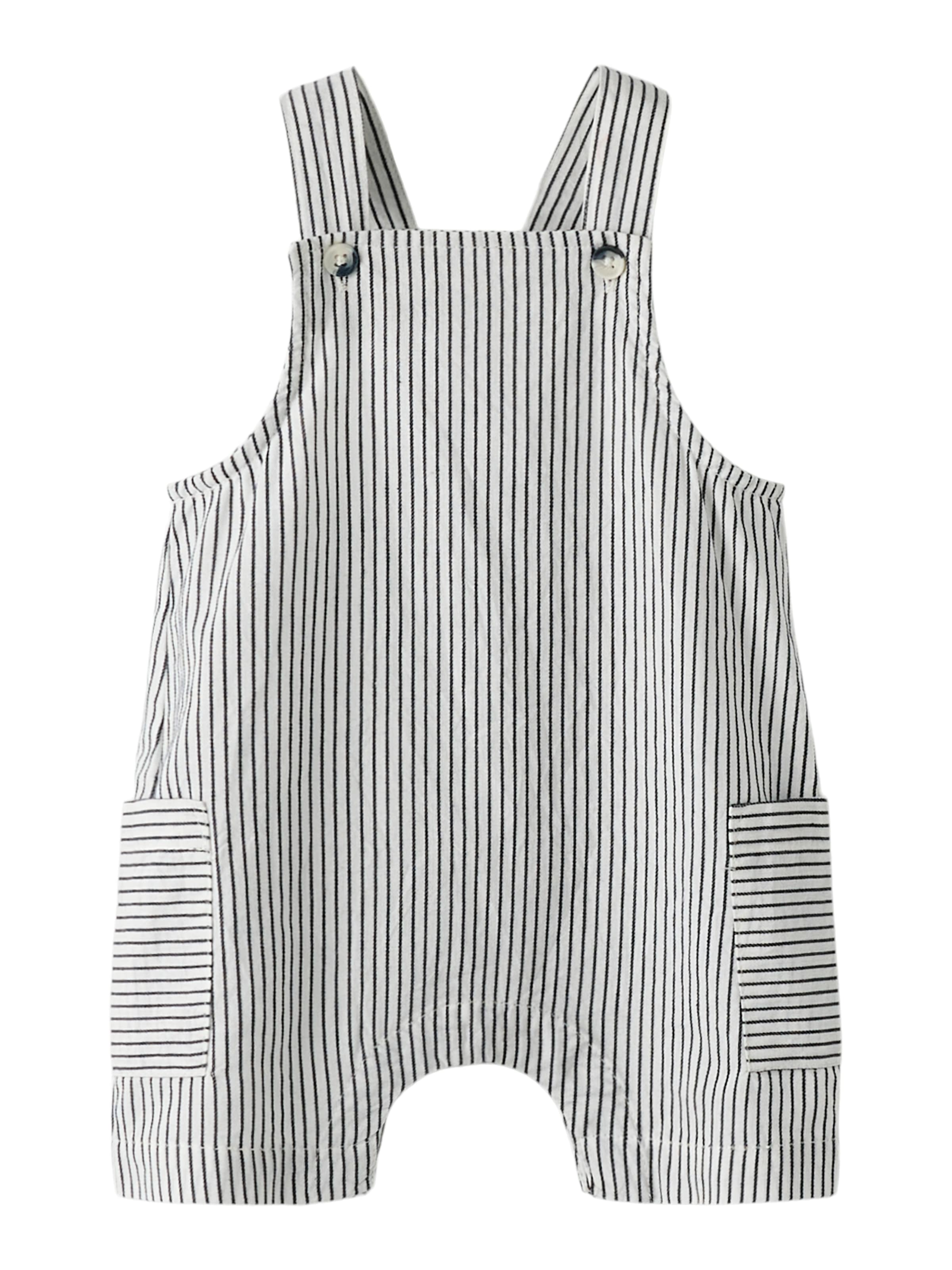 Name It Kurzoverall »NBMFAR SHORTS OVERALL« süsse Latzhose im Streifenlook