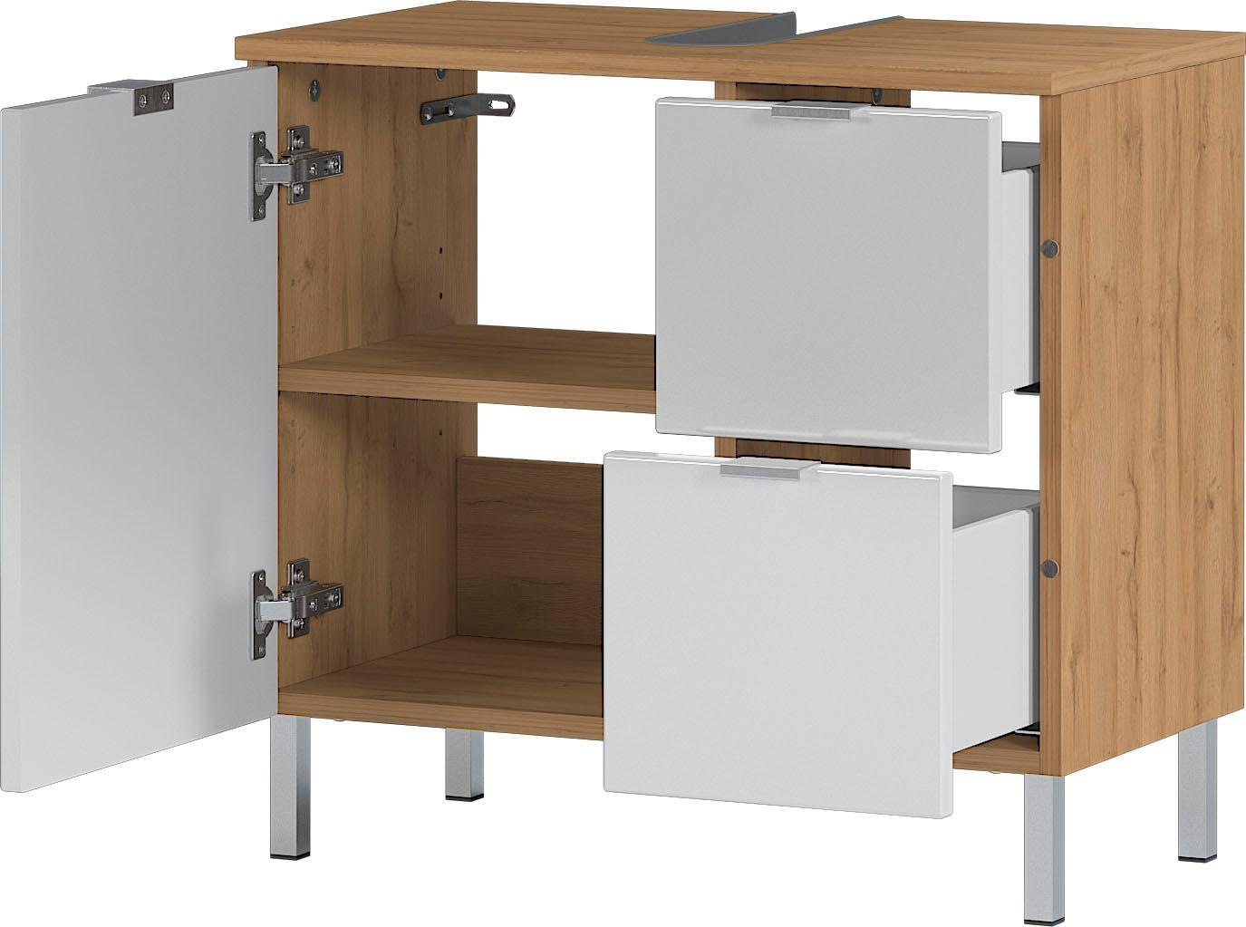 GERMANIA Armoire sous lavabo »GW-Mauresa« in 2 Breiten, mit Schublade (+ Klappe), Soft-Close, Made in Germany