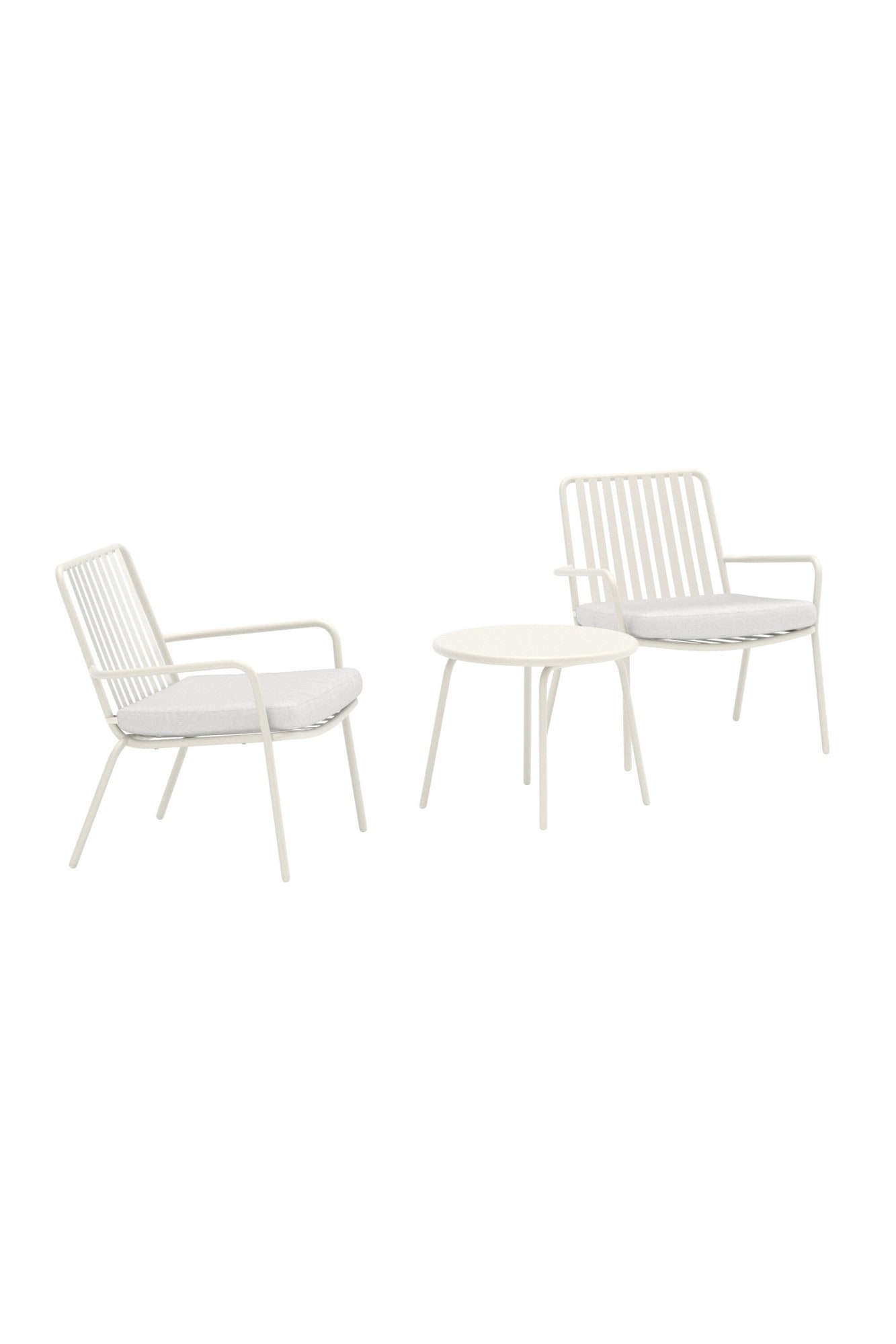 Venture Home Gartenlounge-Set »Mykonos, grosszügiges Outdoor-Set für hohen Sitzkomfort« 3 tlg. Loungemöbel mit Stoffbezug, angenehm, weich