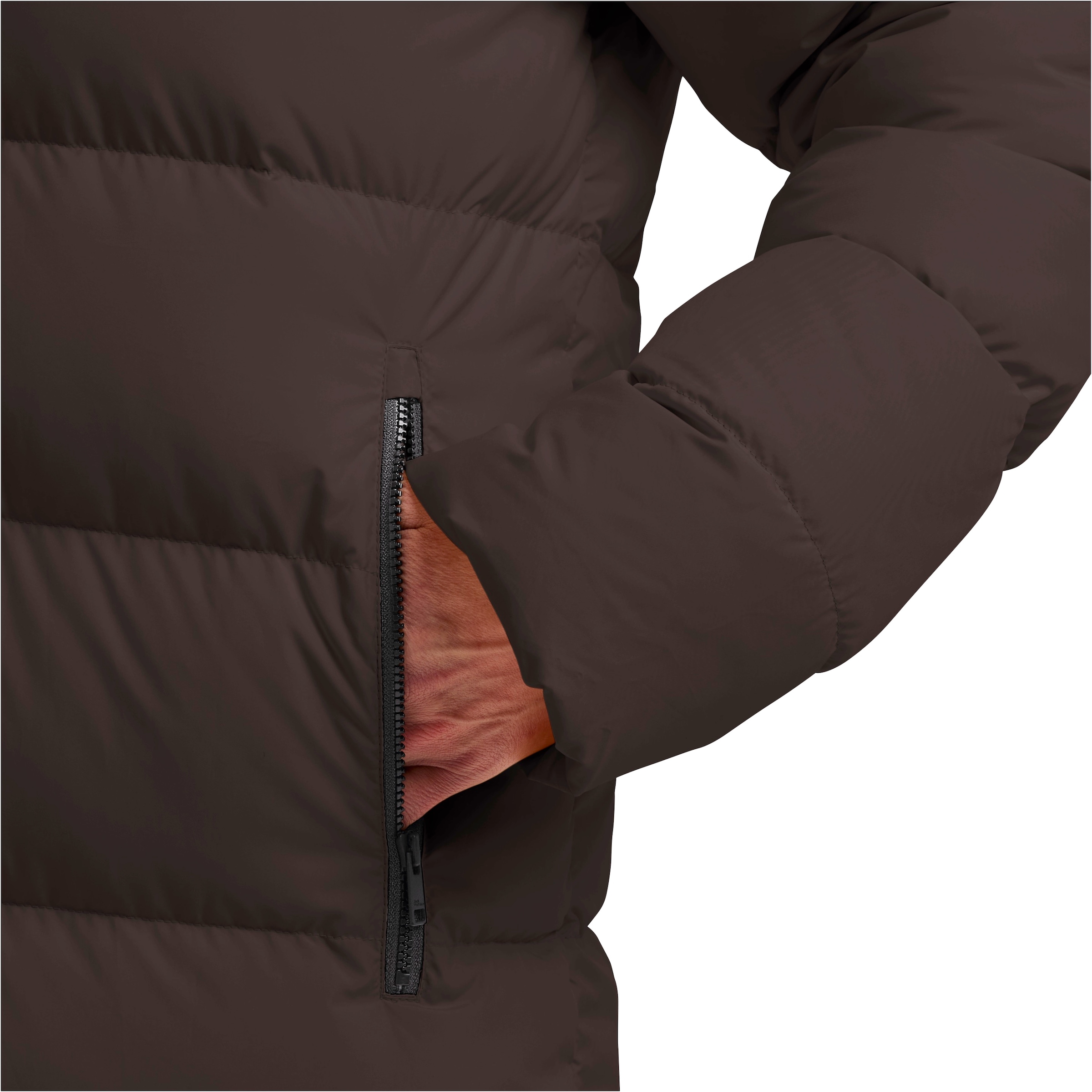 Jack Wolfskin Manteau en duvet »FROZEN PALACE COAT W RDS« mit Entendaunen- und Federfüllung, mit individuell anpassbarer Kapuze