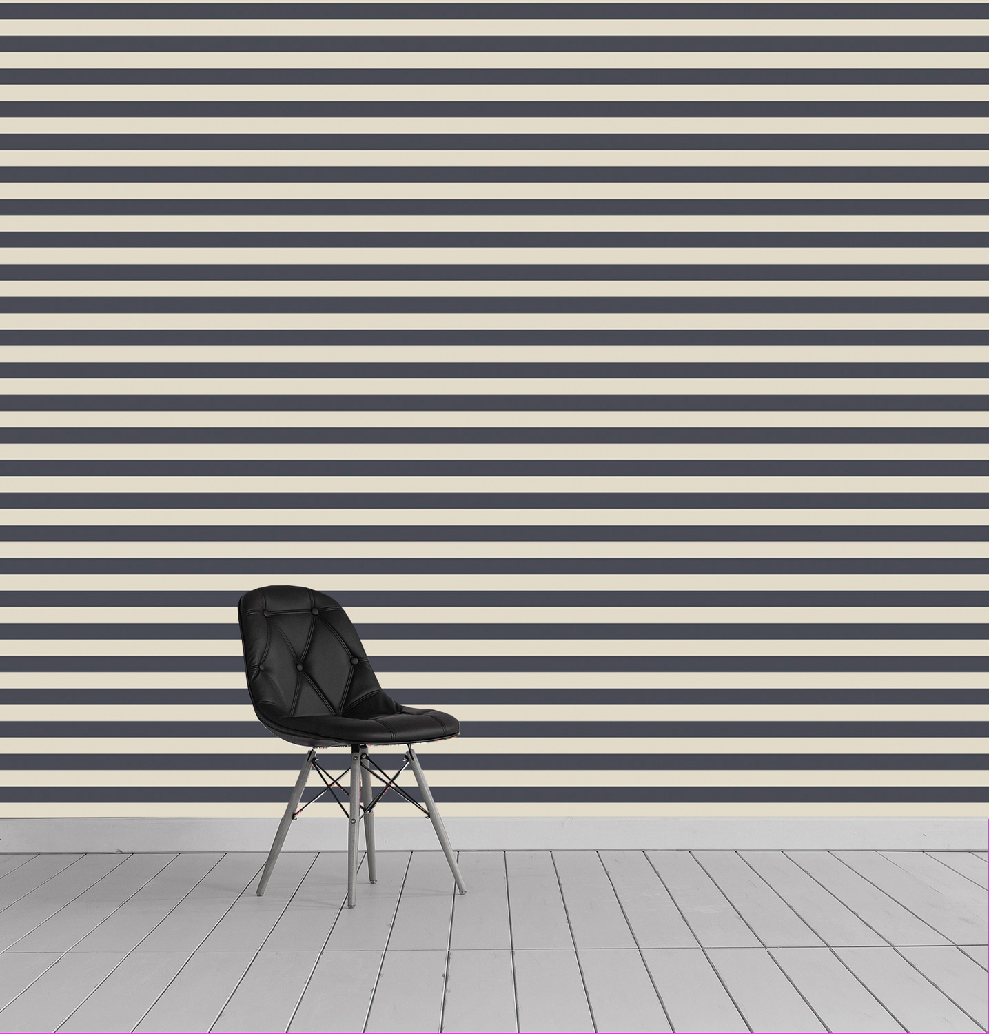 queence Vinyltapete »Stripes« Streifen glatt 90x250cm, selbstklebend, kinderleichte Anbringung, , Sticker