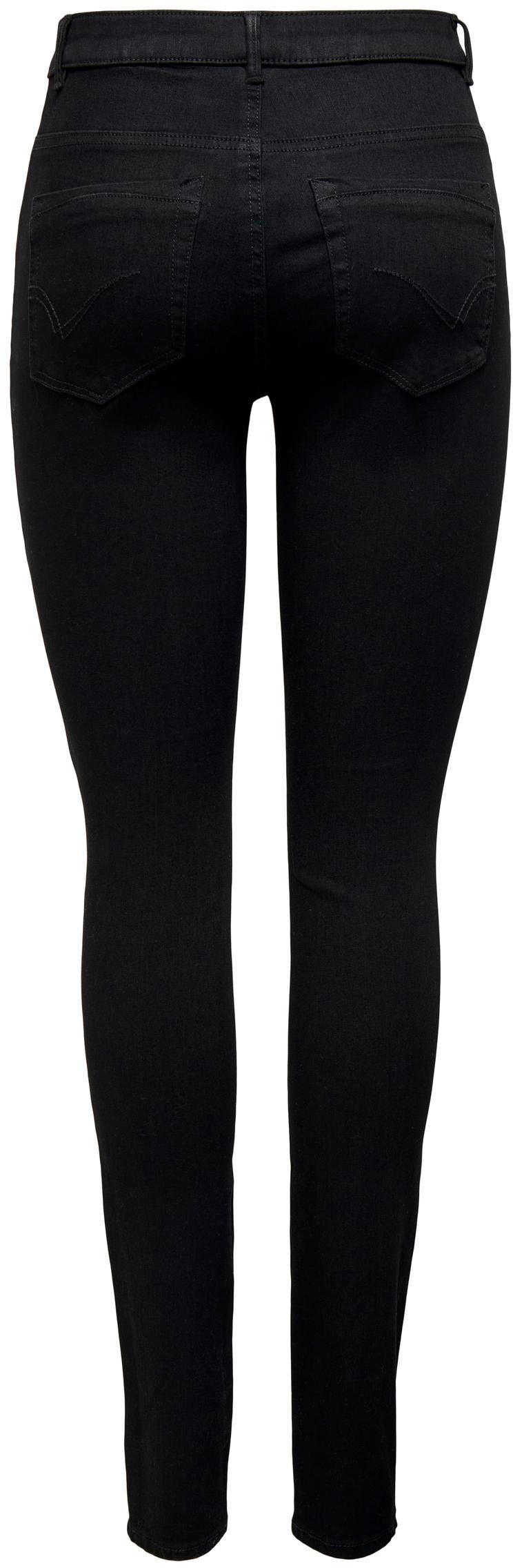 ONLY Skinny-fit-Jeans »ONLPAOLA – Extra-eng geschnittene Jeans mit figurformender Silhouette« skinny fit, modisch, Denim, Baumwollmischung