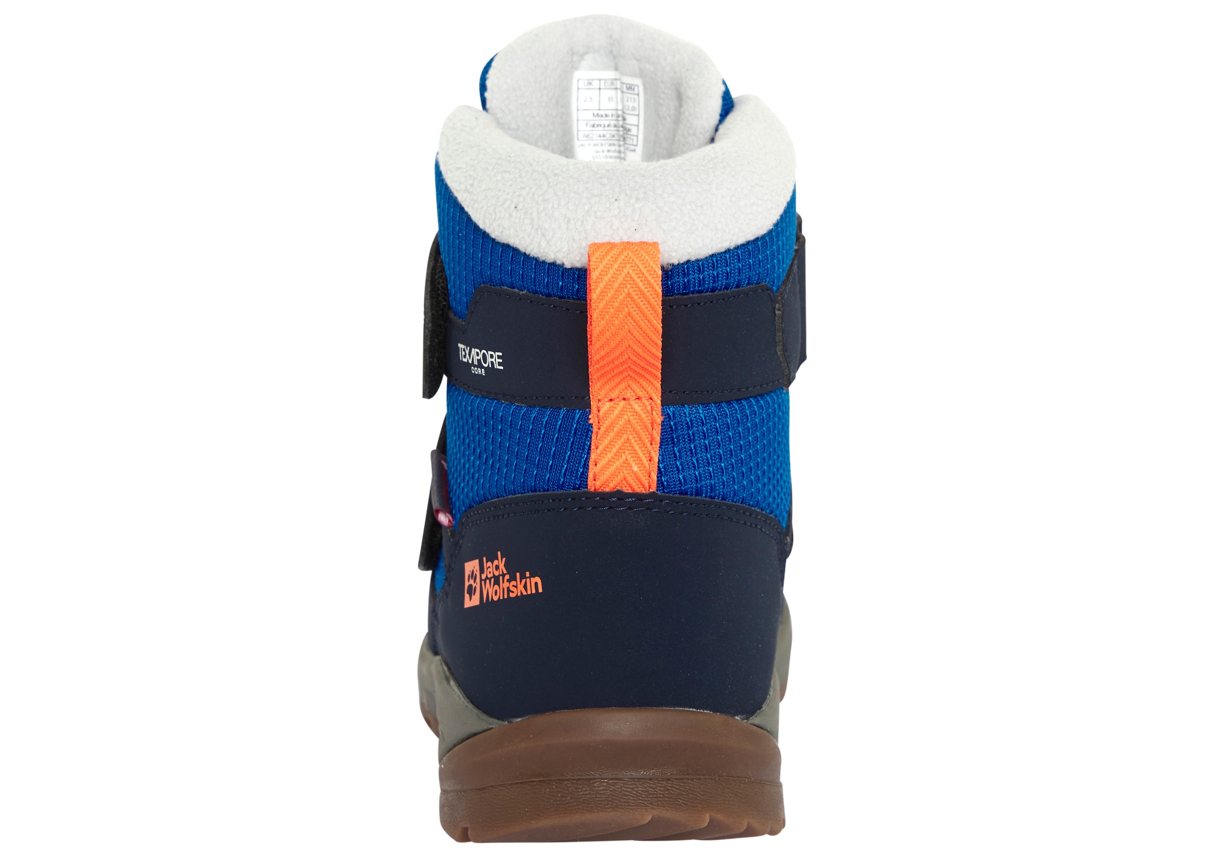 Jack Wolfskin Bottes d'hiver »POLAR BEAR-B TEXAPORE MID VC K«  Snowboots, Winterstiefel, Winterschuhe, wasserdicht & gefüttert