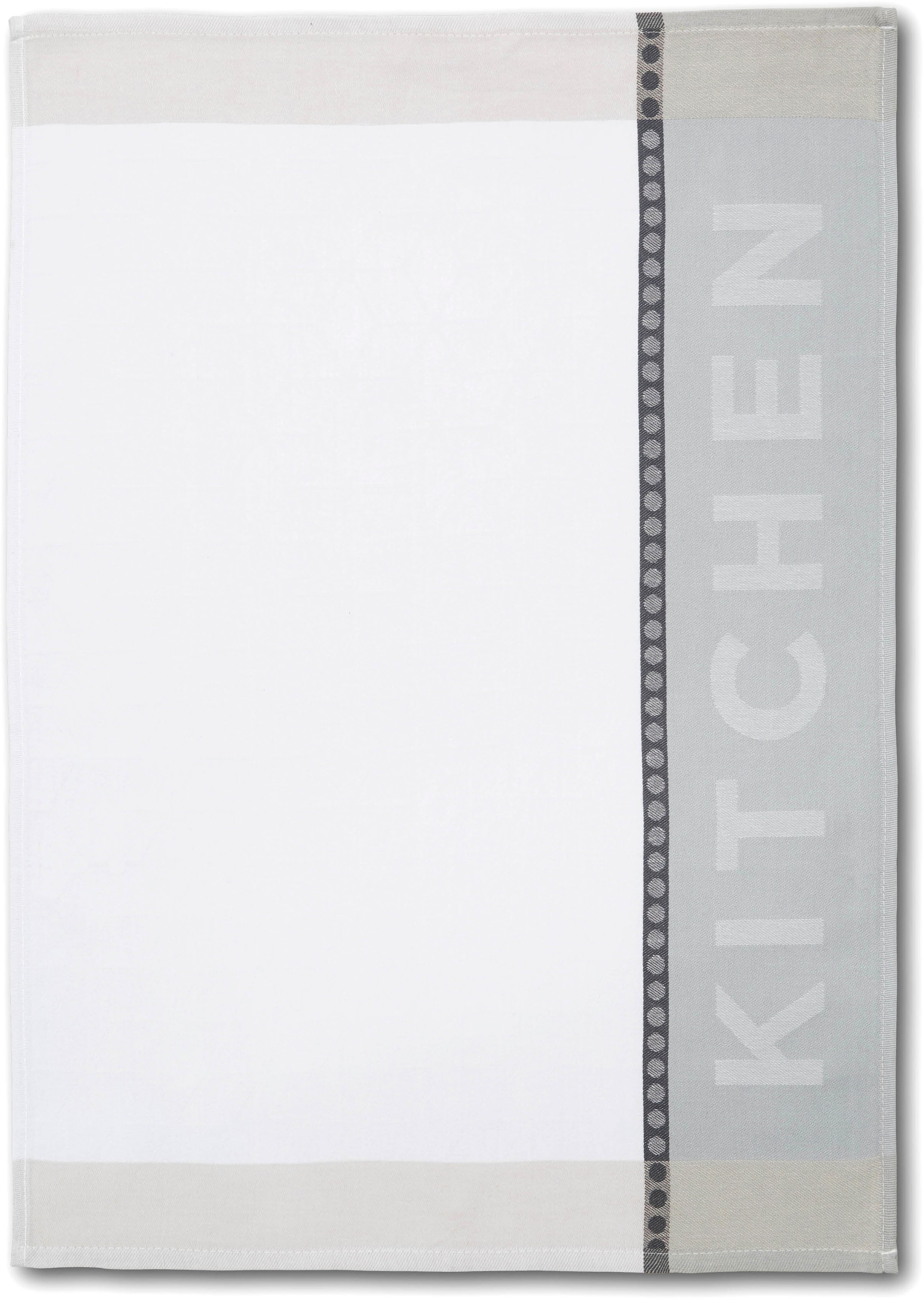 Dyckhoff Geschirrtuch »HOME & KITCHEN, Masse je Tuch ca. 50x70 cm, aus 100% Baumwolle« mit zwei verschiedenen Motiven