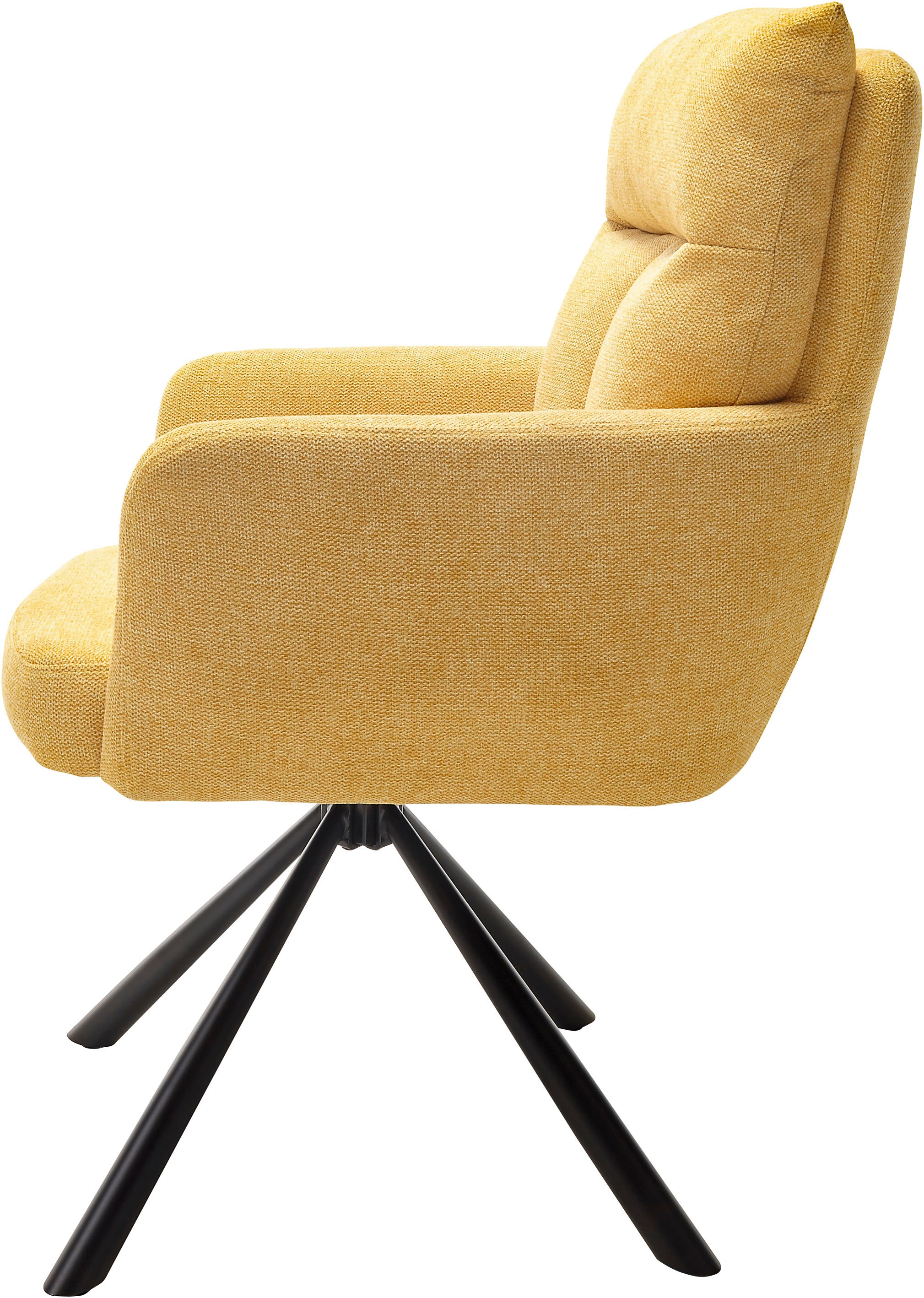 Stolkom Chaise avec accoudoirs »Sofia« () 4 cuisLargeur 60cm, pivotant à 180 degrés