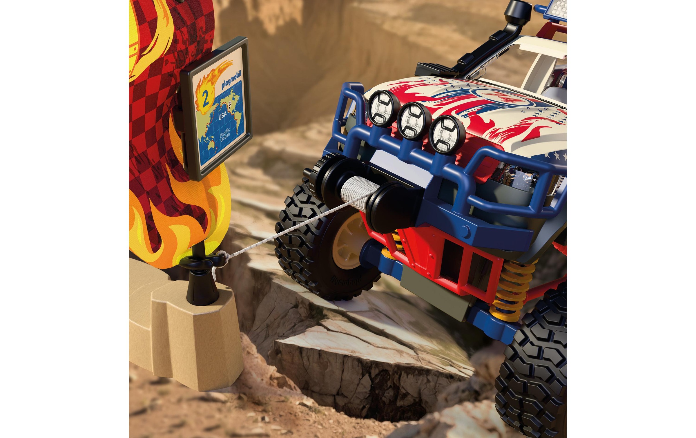 Playmobil® Konstruktions-Spielset »Offroad Truck (72061), City Action« Made in Europe