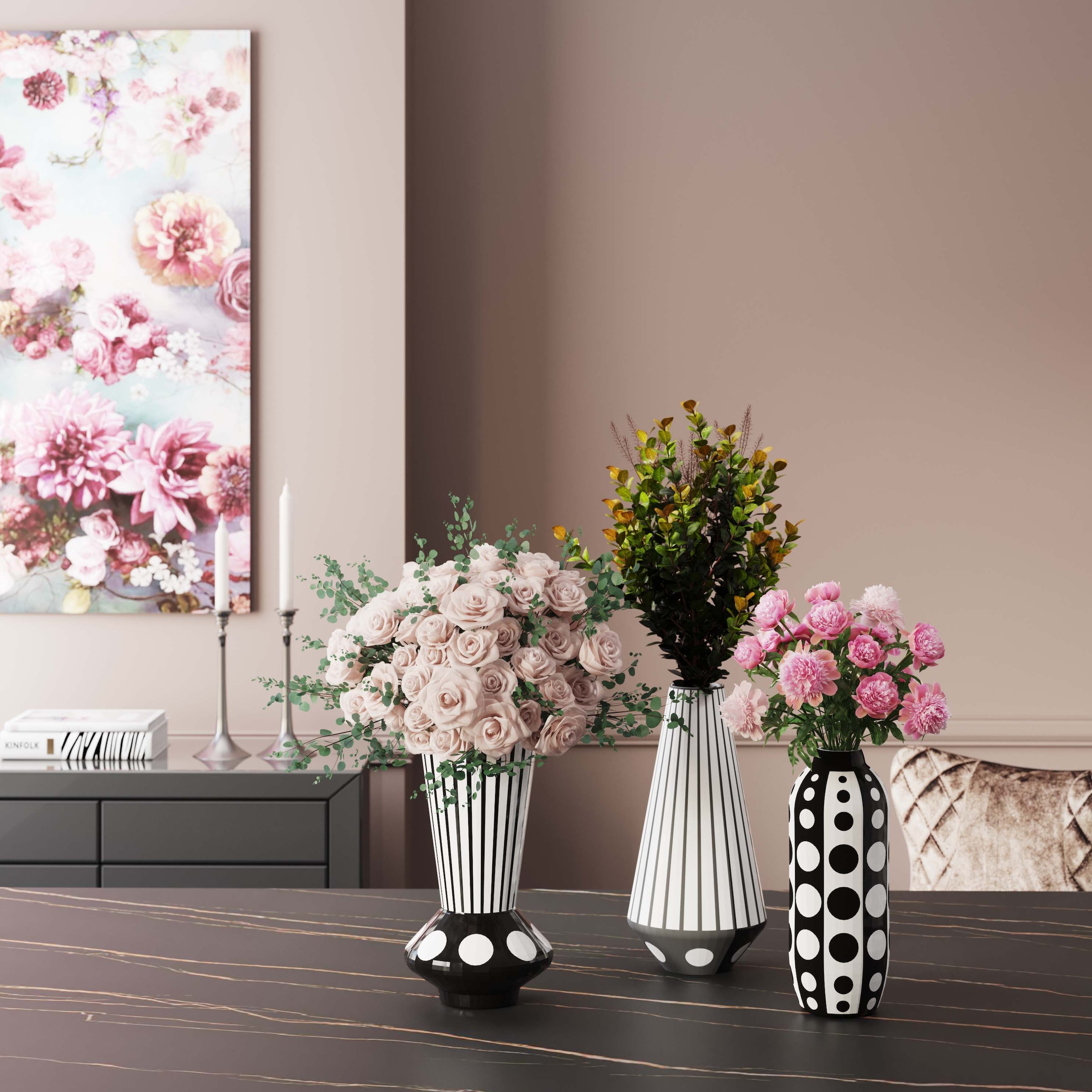 Kare Design Tischvase »Vase Brillar 40cm«