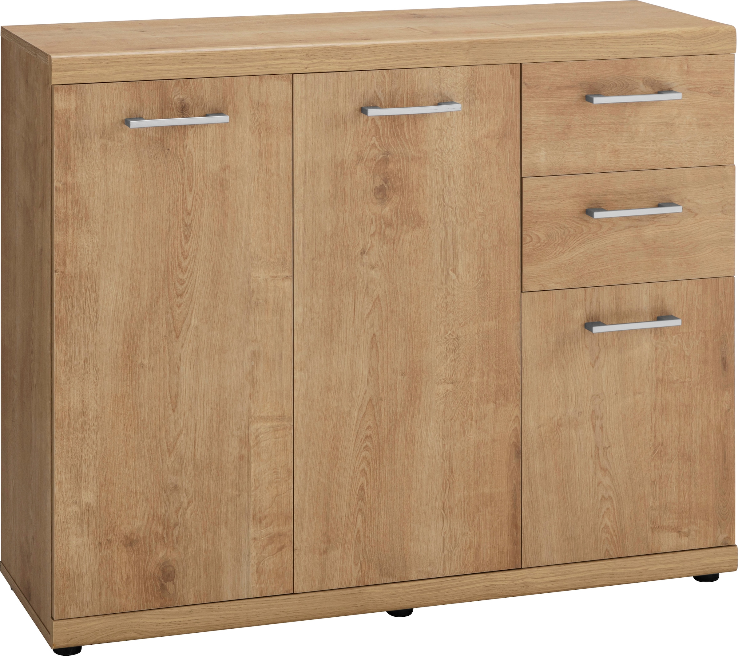 VOGL Möbelfabrik Sideboard »Sunny« mit 3 Türen und 2 Schubkästen