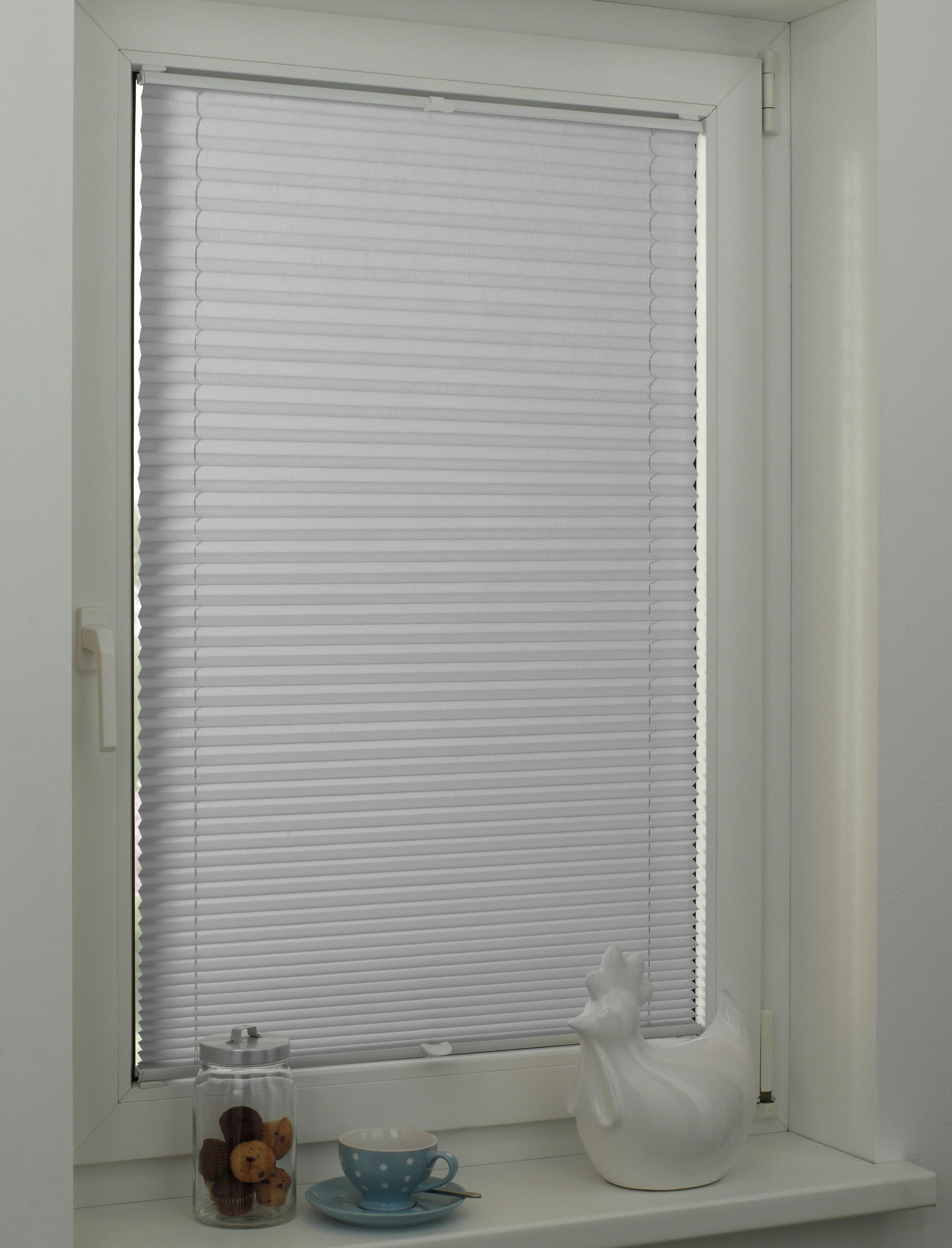 GARDINIA Plissee »Concept Tageslicht« blickdicht mit Bohren verspannt in der Breite kürzbar