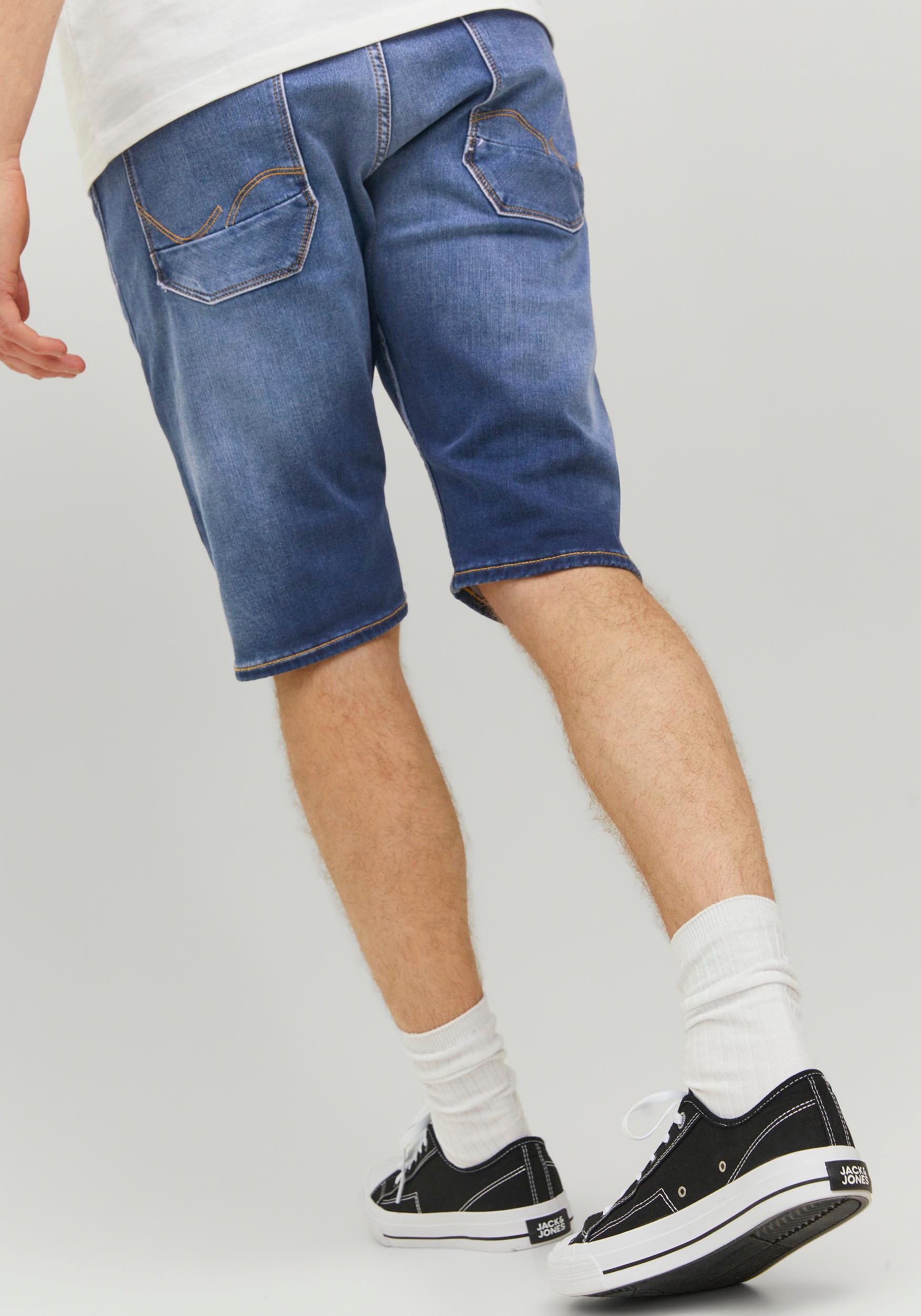 Jack & Jones Jeansshorts »JJISCALE JJLONG SHORTS GE 608 I.K SN«
