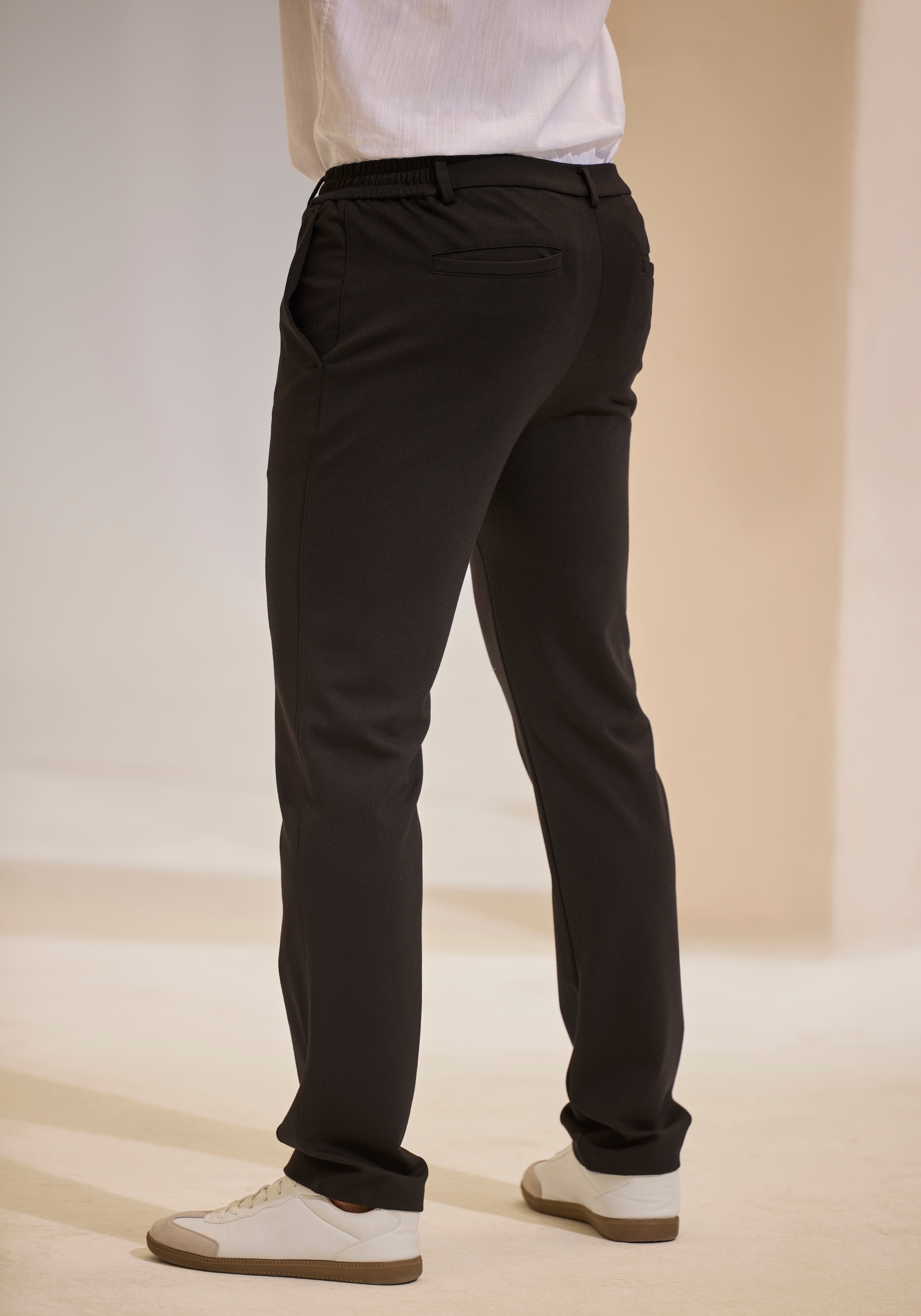 H.I.S Pantalon en tissu », Dehnbund-Hose mit seitlichem Gummizug, auch in grossen Grössen«  Komfortbund - besonders bequem