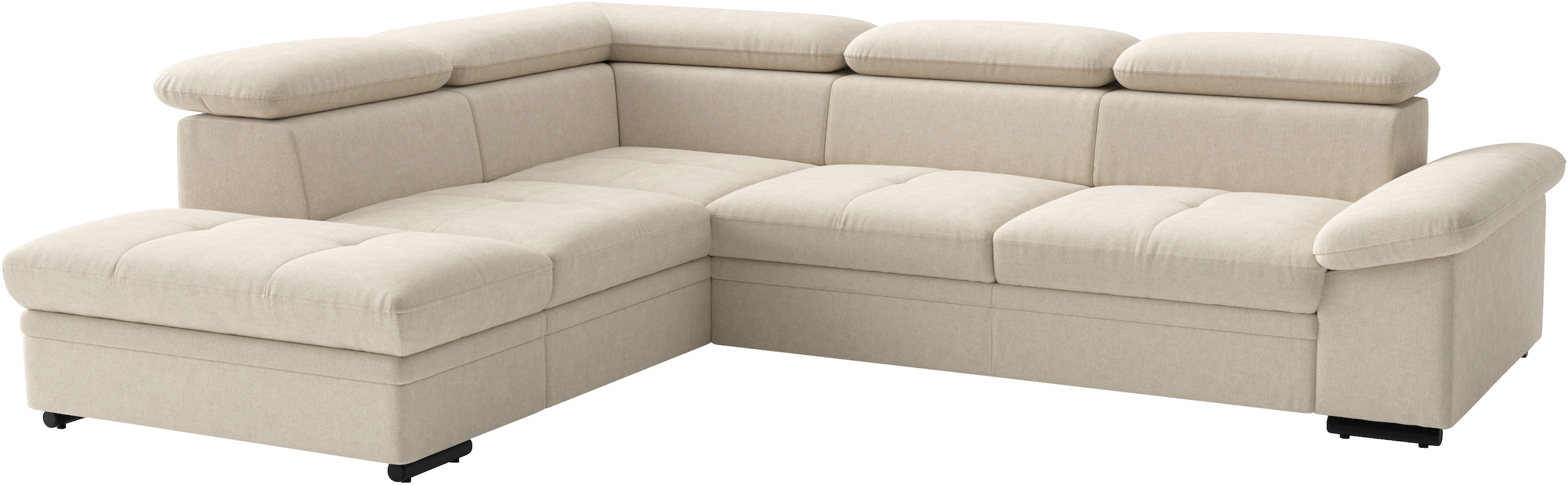 sit&more Ecksofa »Viola« optional Bettfunktion