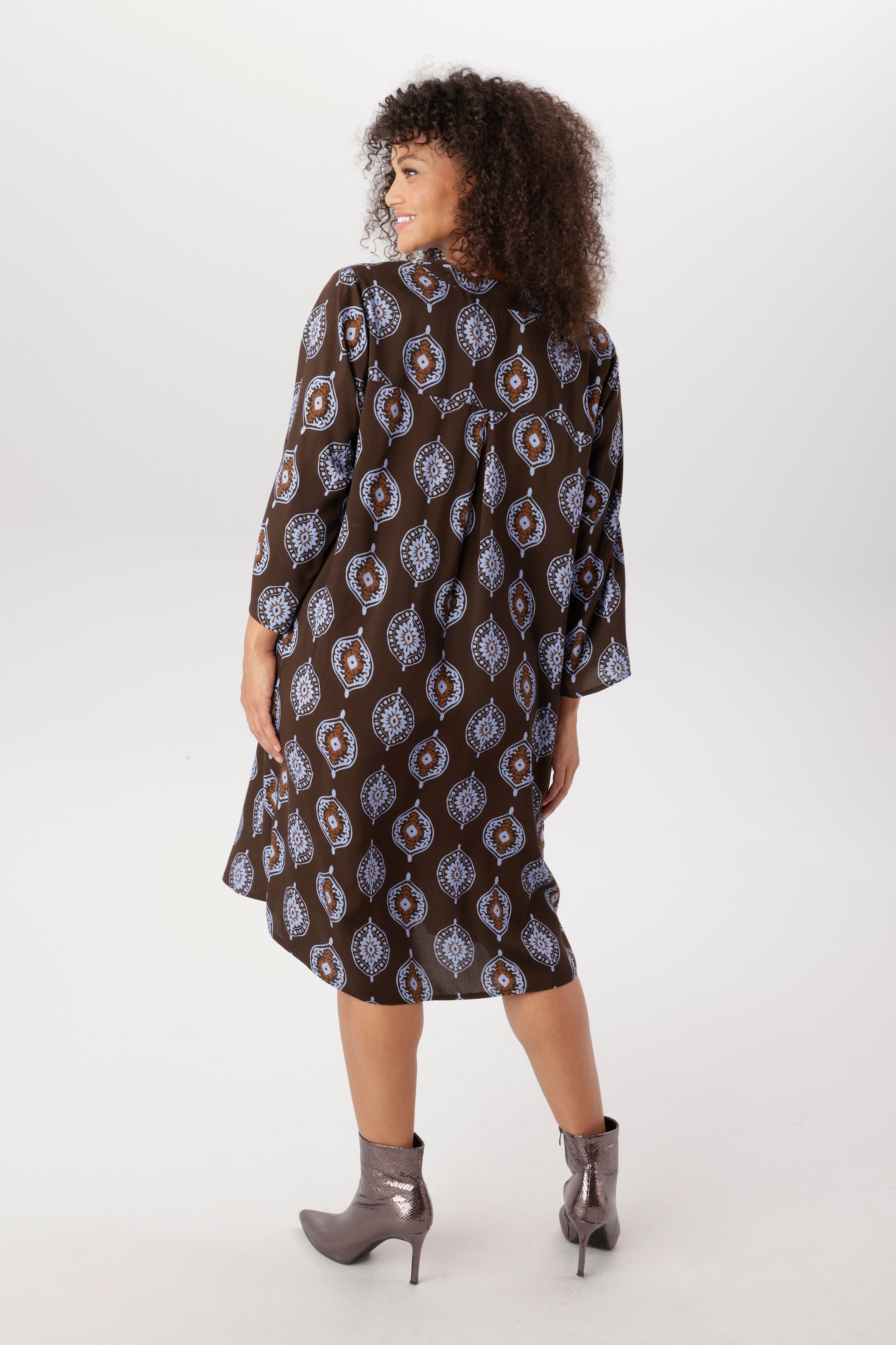 Aniston PLUS Robe imprimée en viscose fluide et douce - NOUVELLE COLLECTION