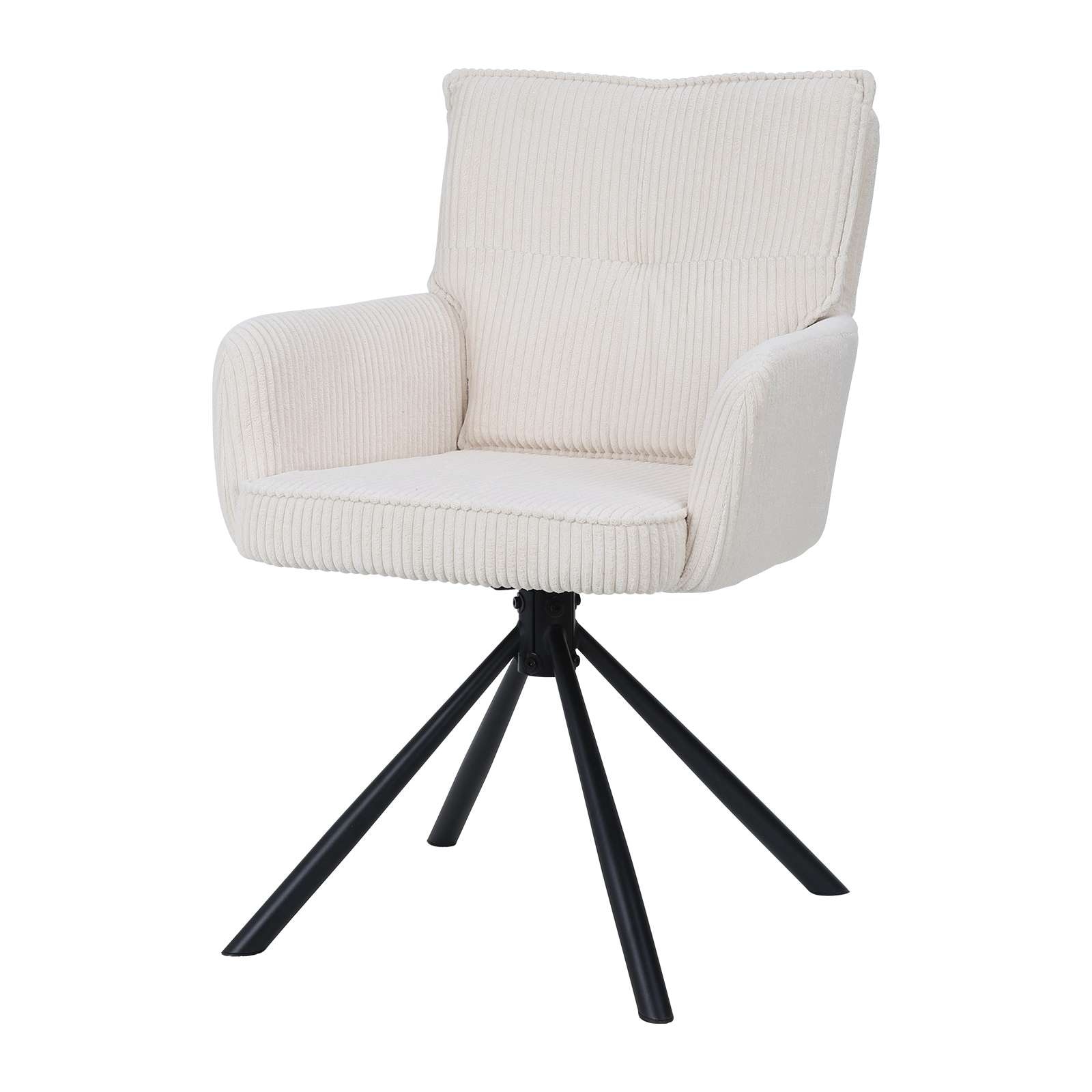 GOODproduct Esszimmerstuhl »Les Choux« () 2 Stk.gepolsterte Rückenlehne, Armlehne und Sitzfläche, Sitzhöhe 48 cm