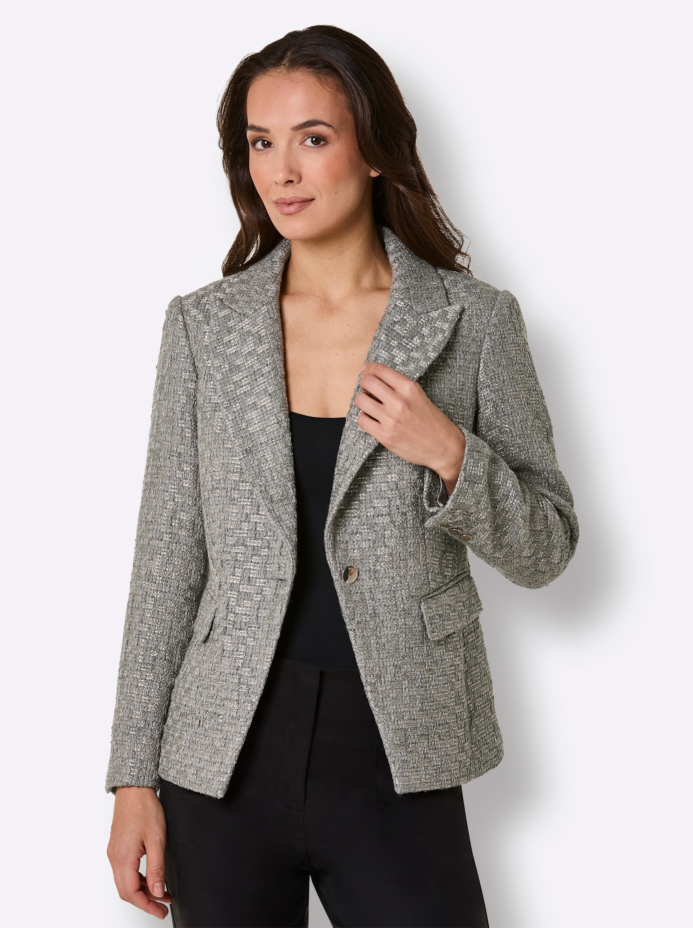 CREATION L PREMIUM Veste blazer »Woll-Mix-Blazer«