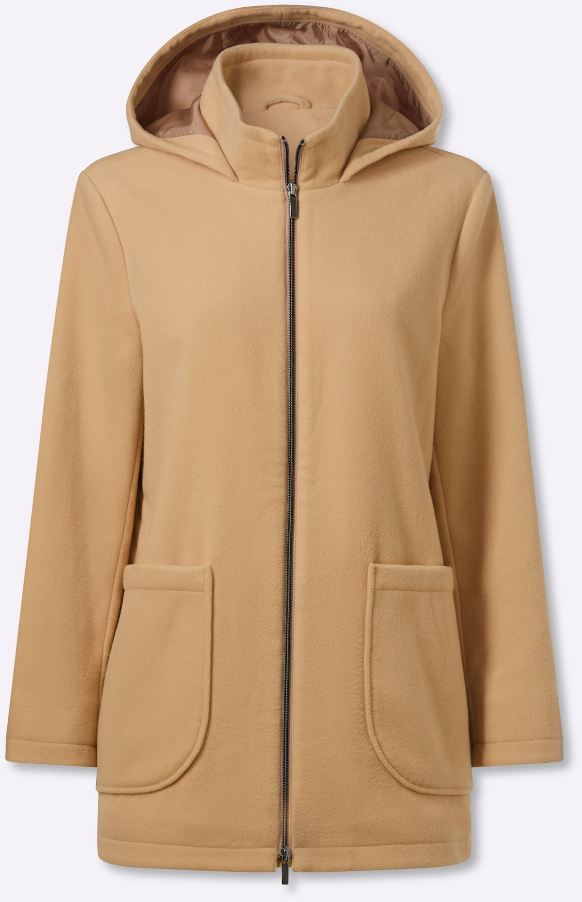 Classic Basics Veste longue mit Kapuze