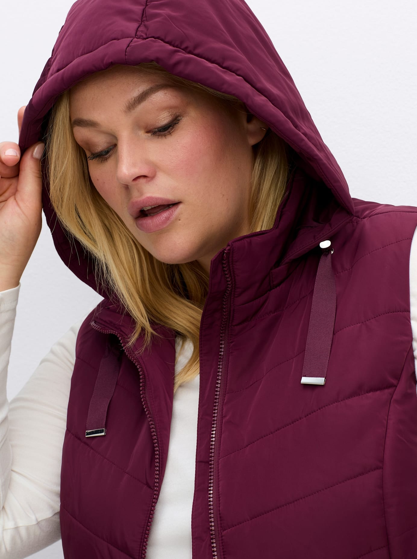 Sheego Gilet matelassé