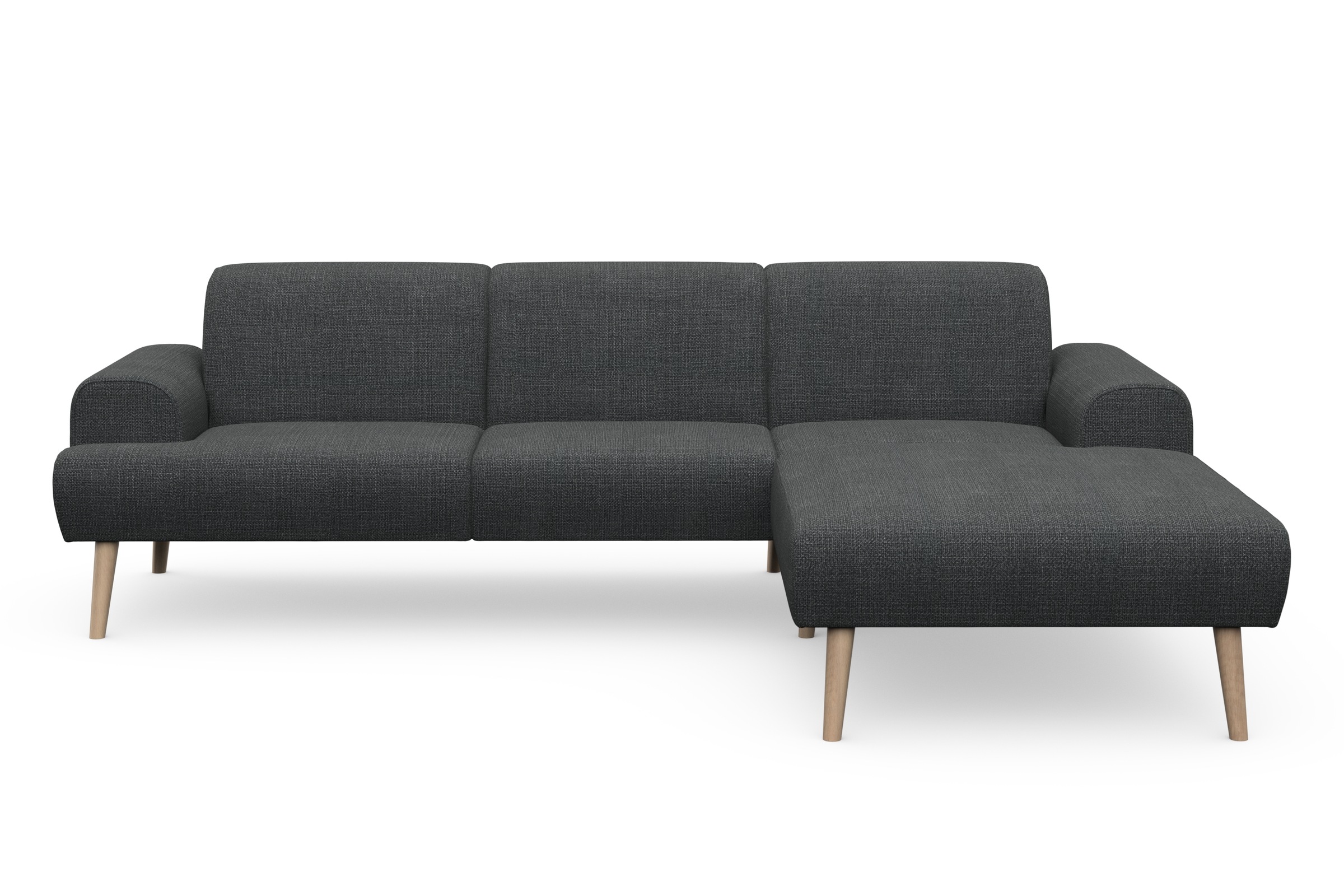 Home affaire Canapé d'angle »Swift Scandic Design, Federkern für hohen Sitzkomfort, L-Form« Federkern-Polsterung, B/T/H: 292/83/176 cm