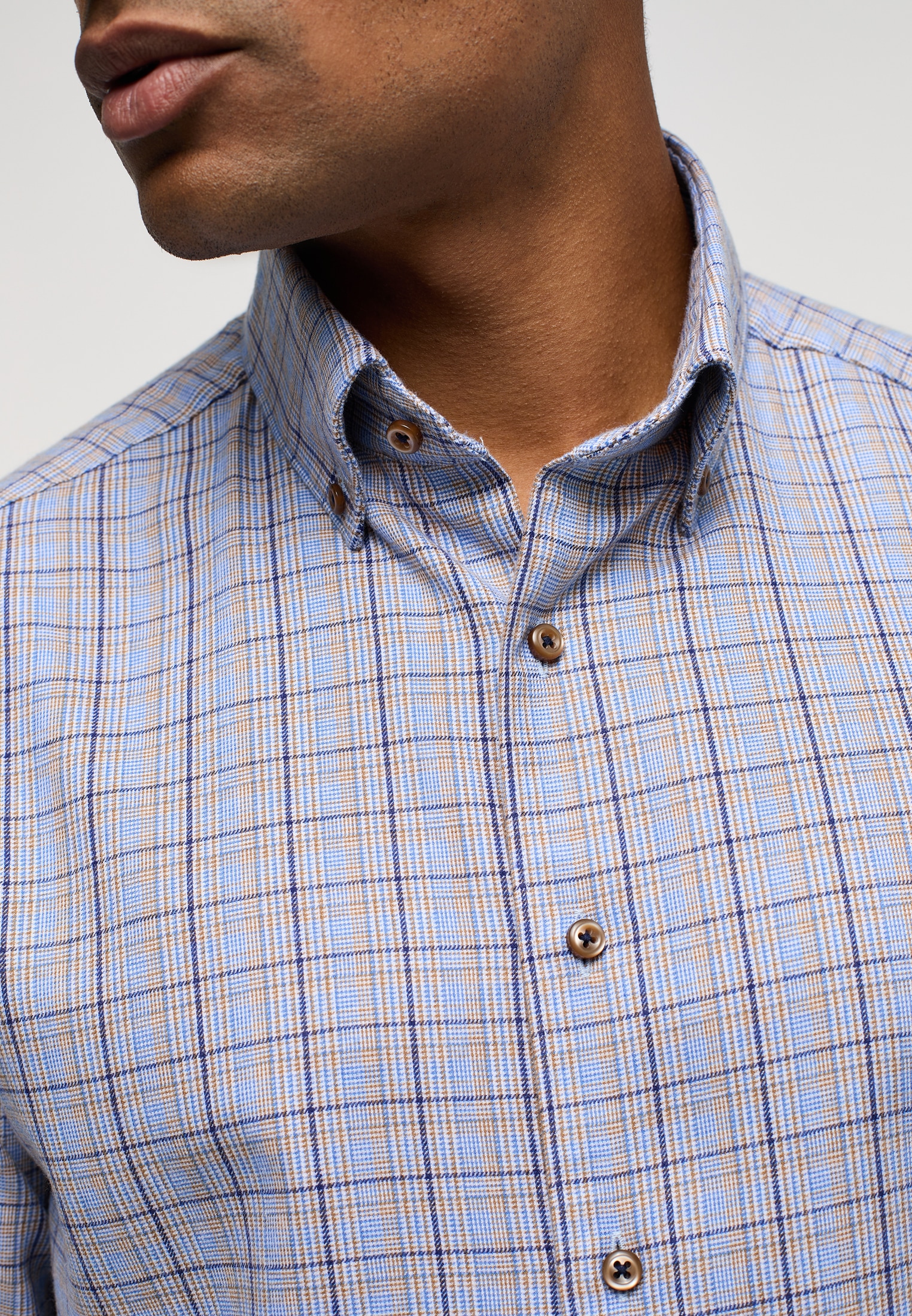 Eterna Chemise à manches longues »MODERN FIT« EASY IRON (bügelleicht)