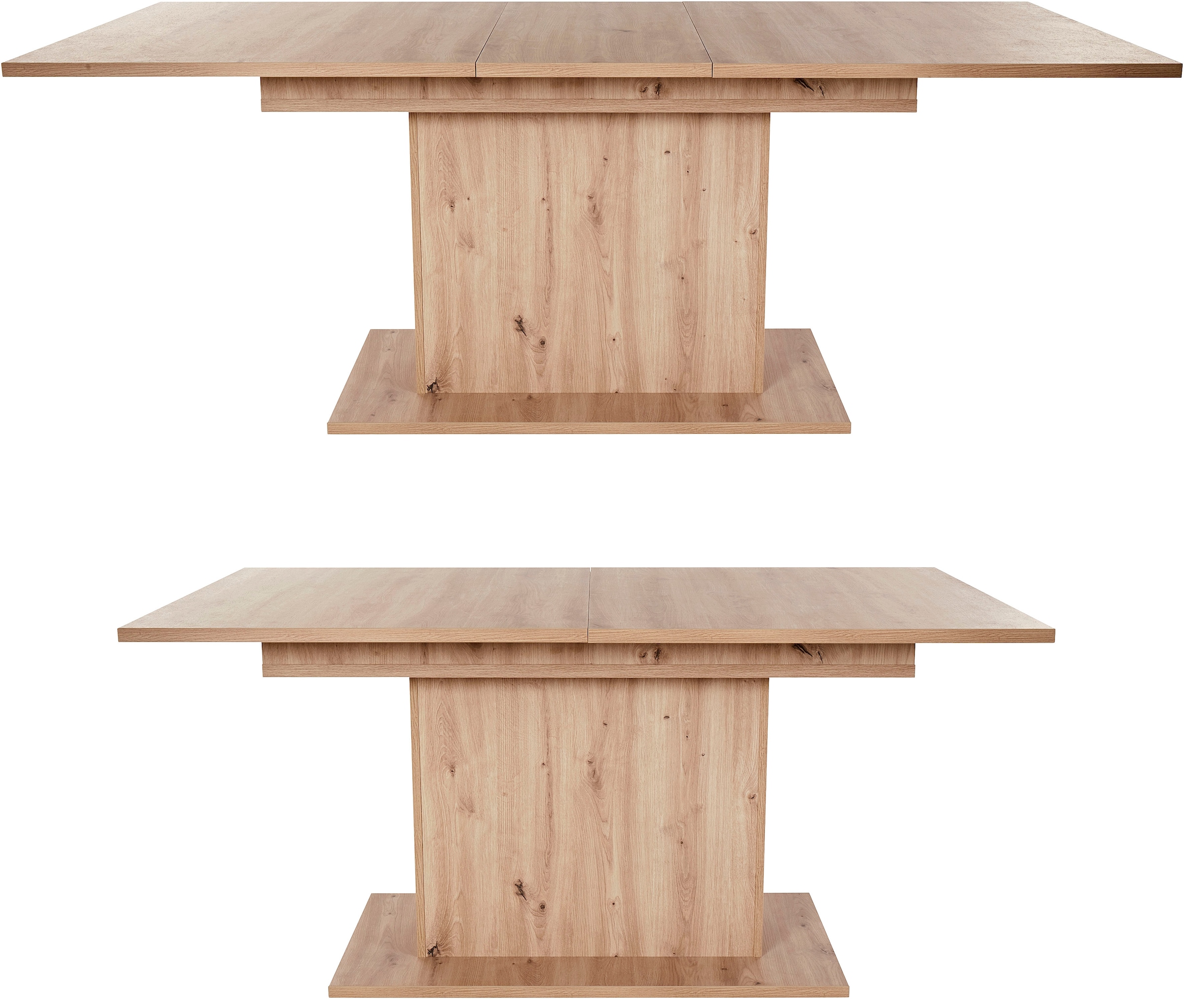 Home affaire Table de salle à manger »Sabrina« Breite 160 cm, Auszugsfunktion