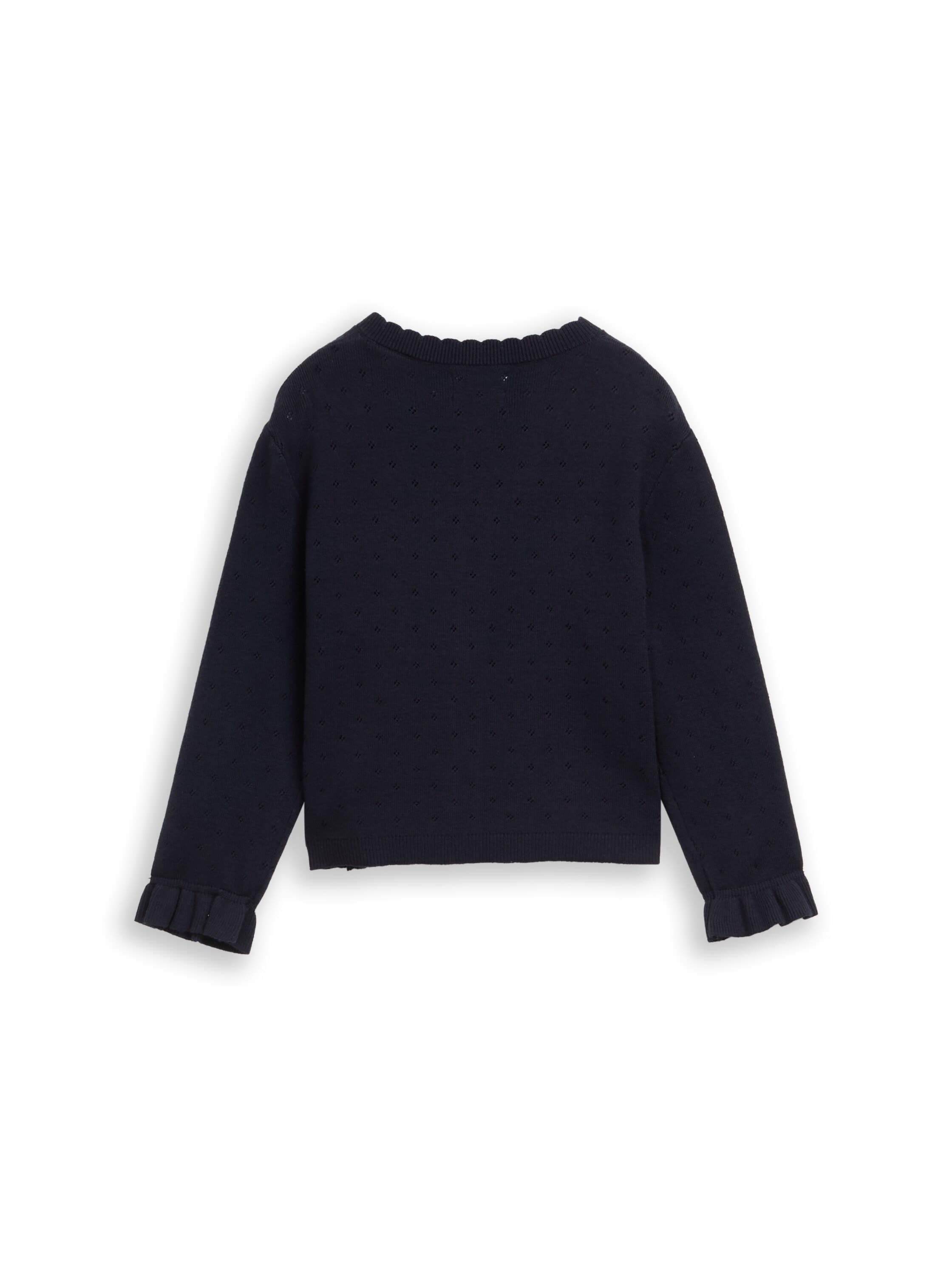 TOM TAILOR Veste en tricot ajouré mit Muster