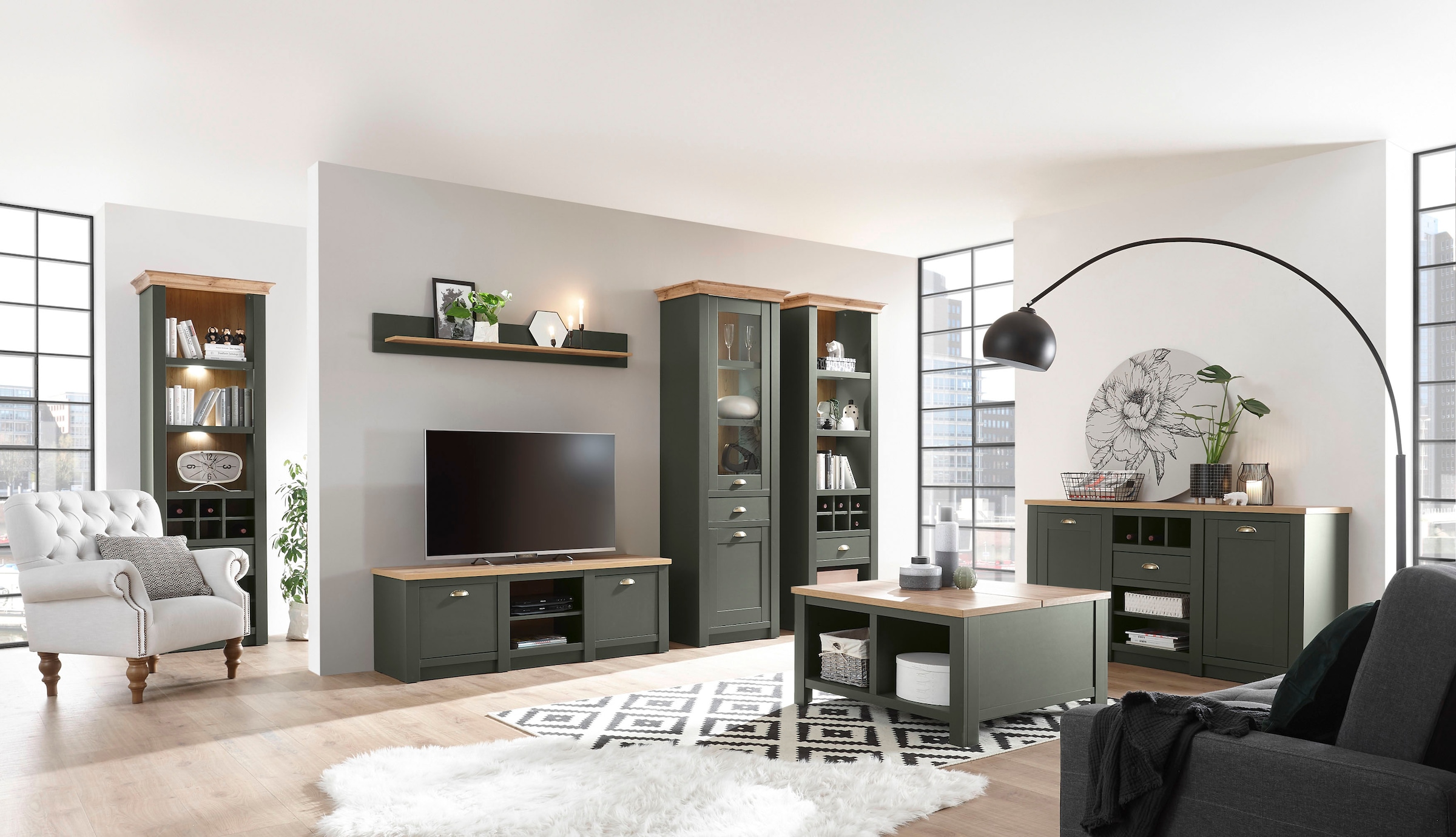 Home affaire Lowboard »Cambridge« Breite ca. 152 cm