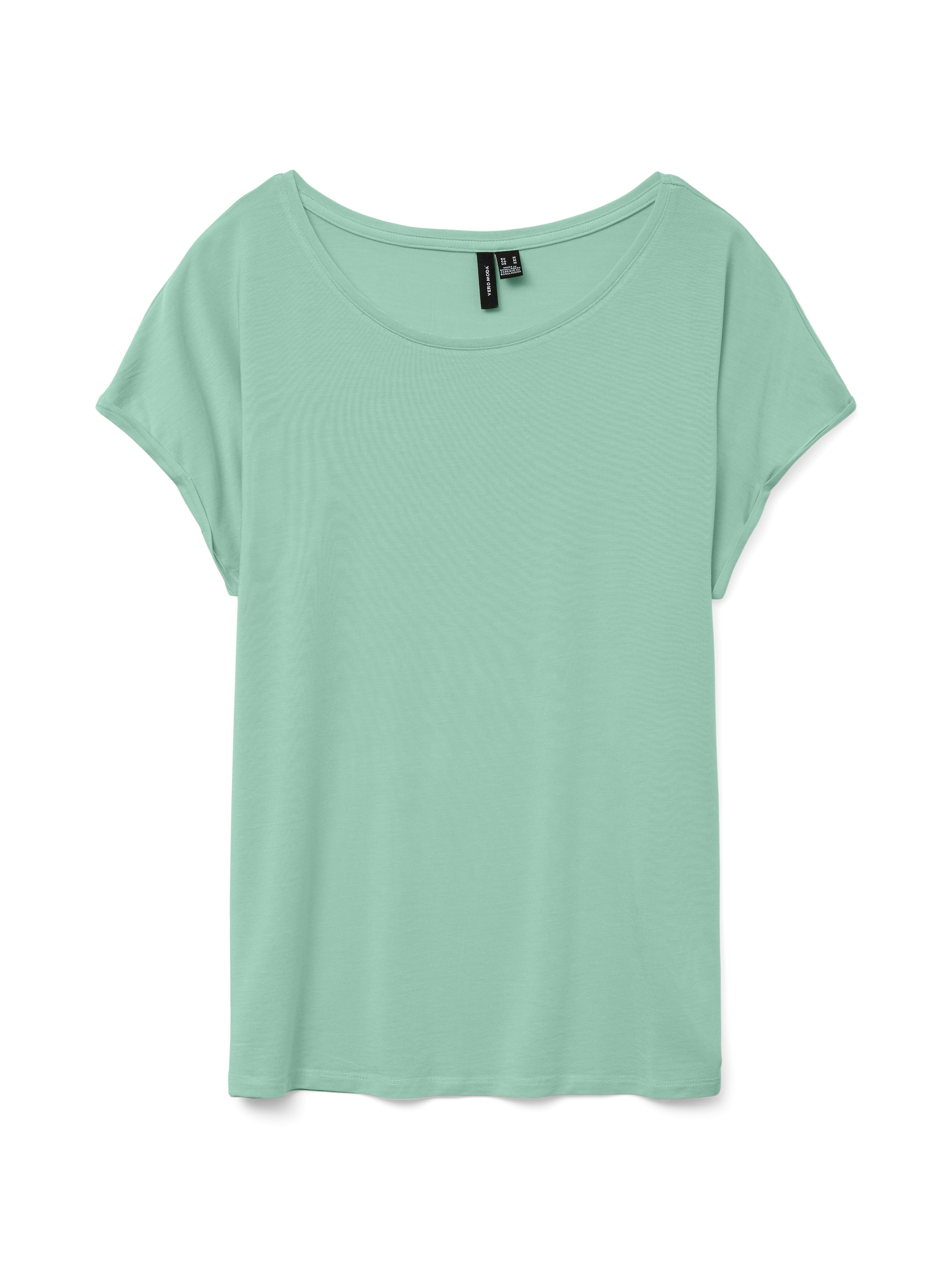 Vero Moda Shirt à col rond »VMAVA PLAIN SS TOP GAJRS NOOS«
