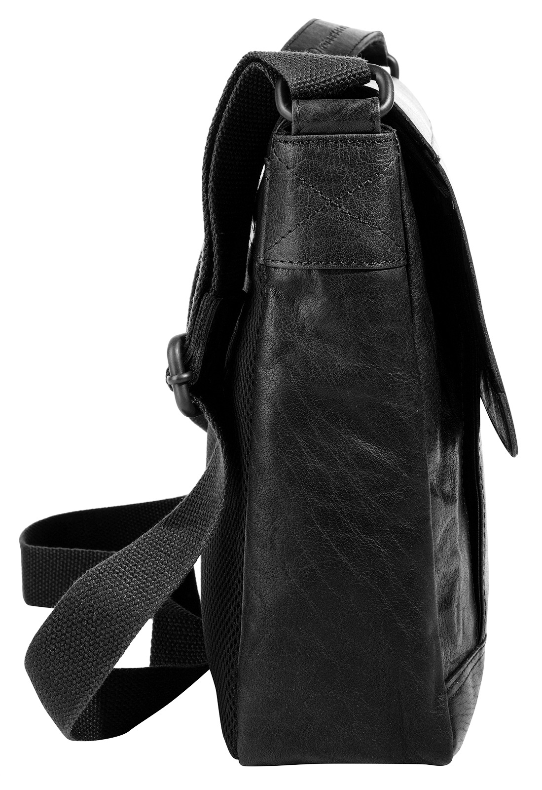 Spikes & Sparrow Sac de messager echt Leder