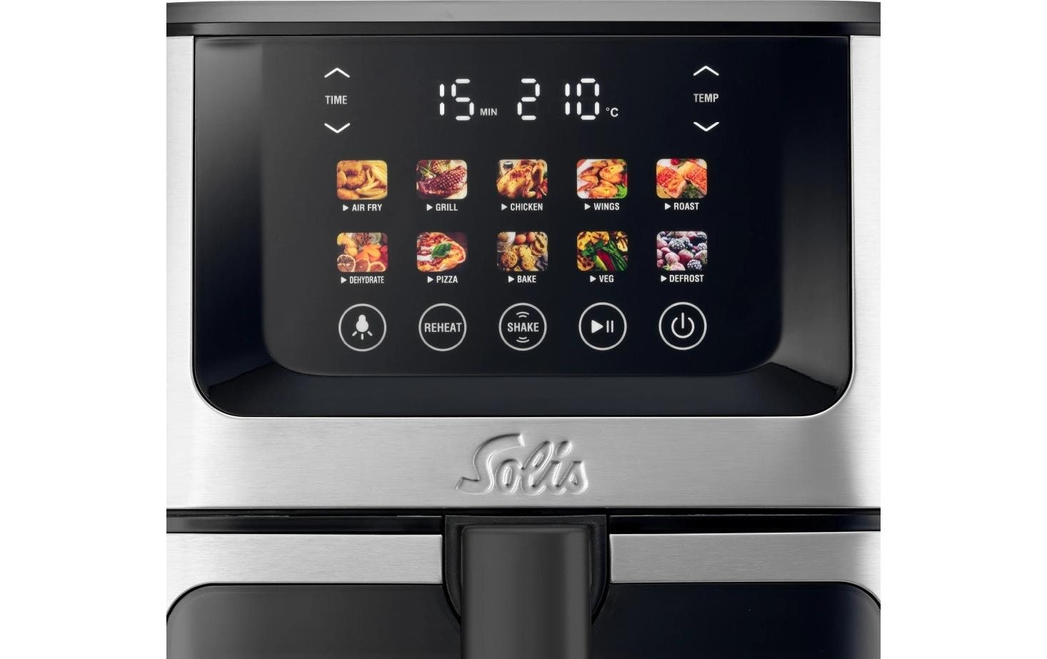 SOLIS OF SWITZERLAND Heissluftfritteuse »Air Fry & Dry XL 7,5 l« 1870 W Heissluftfritteuse