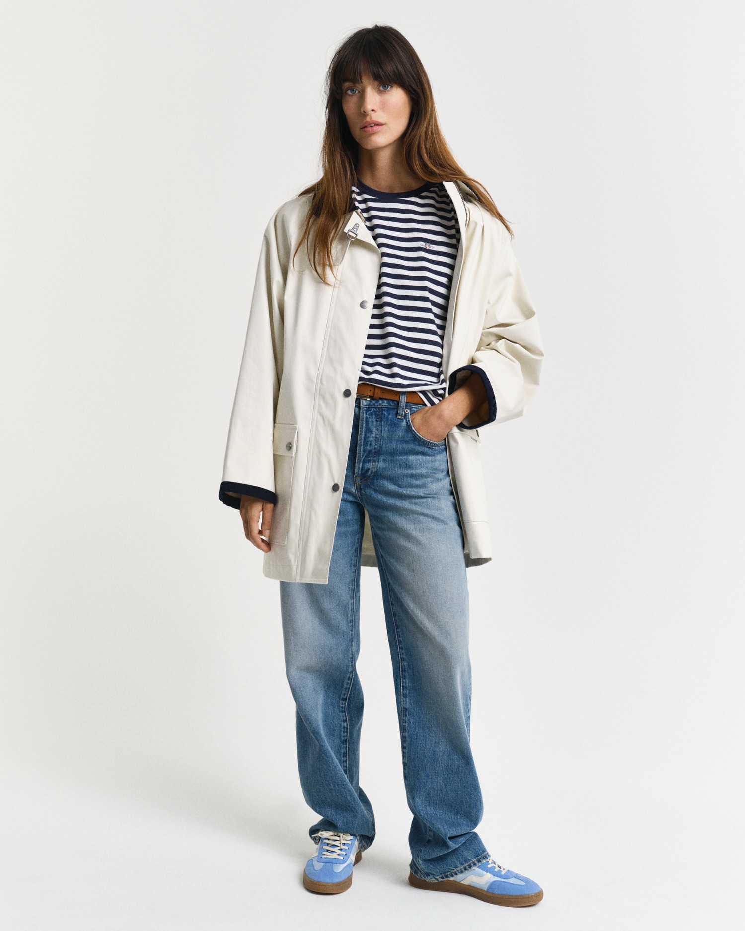 Gant »REG STRIPED SHIELD SS T-SHIRT«