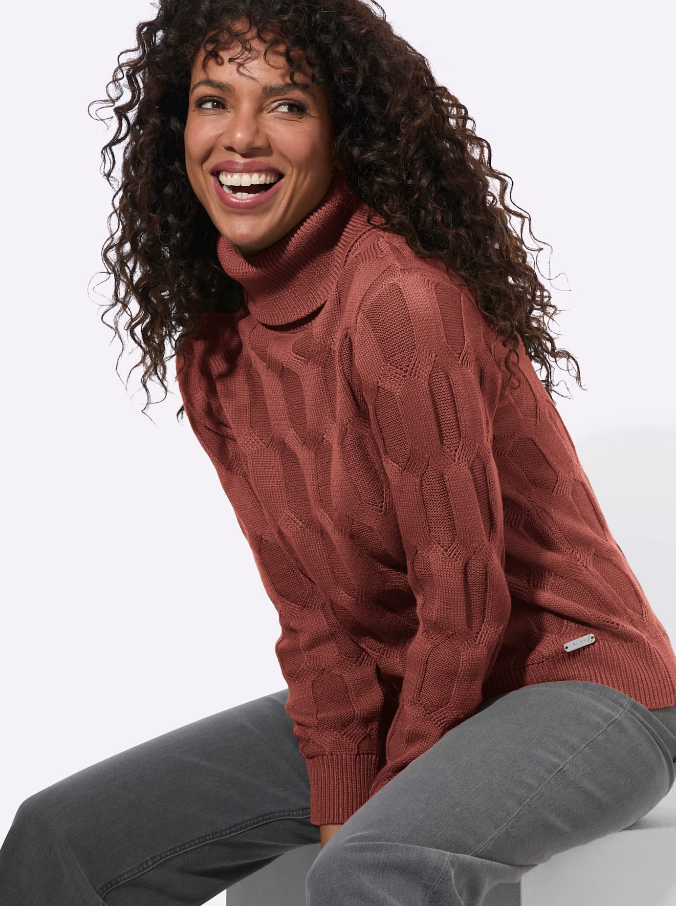 Casual Looks Pull à col roulé »Pullover«