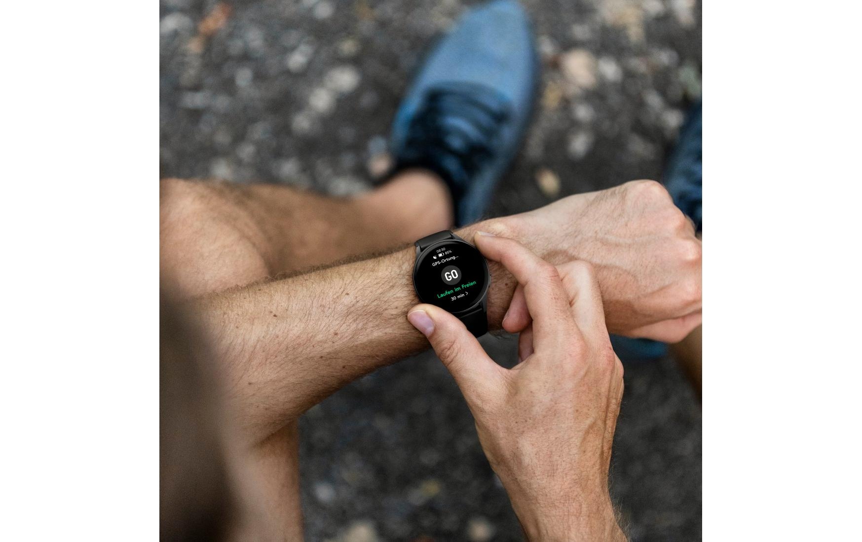 Hama Smartwatch »Smartwatch 8900 (Telefonfunktion, GPS, wasserdicht IP68, Herzfrequenz)«(/ 1,43 ″)
