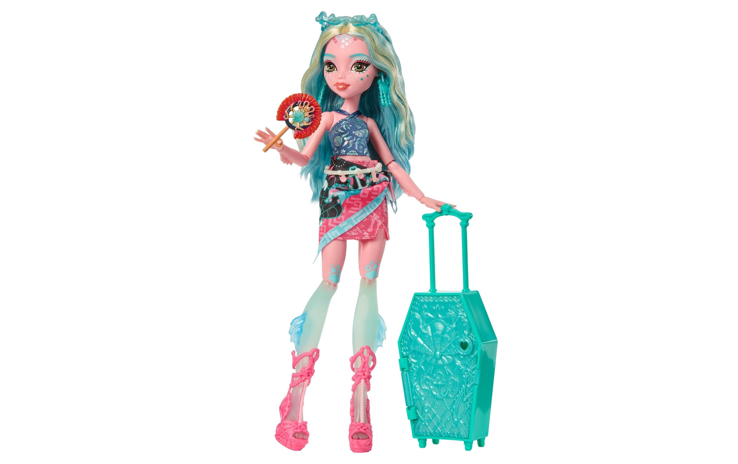 MonsterHigh™ Anziehpuppe »Monster High Verborgene Schätze Oase Lagoona«