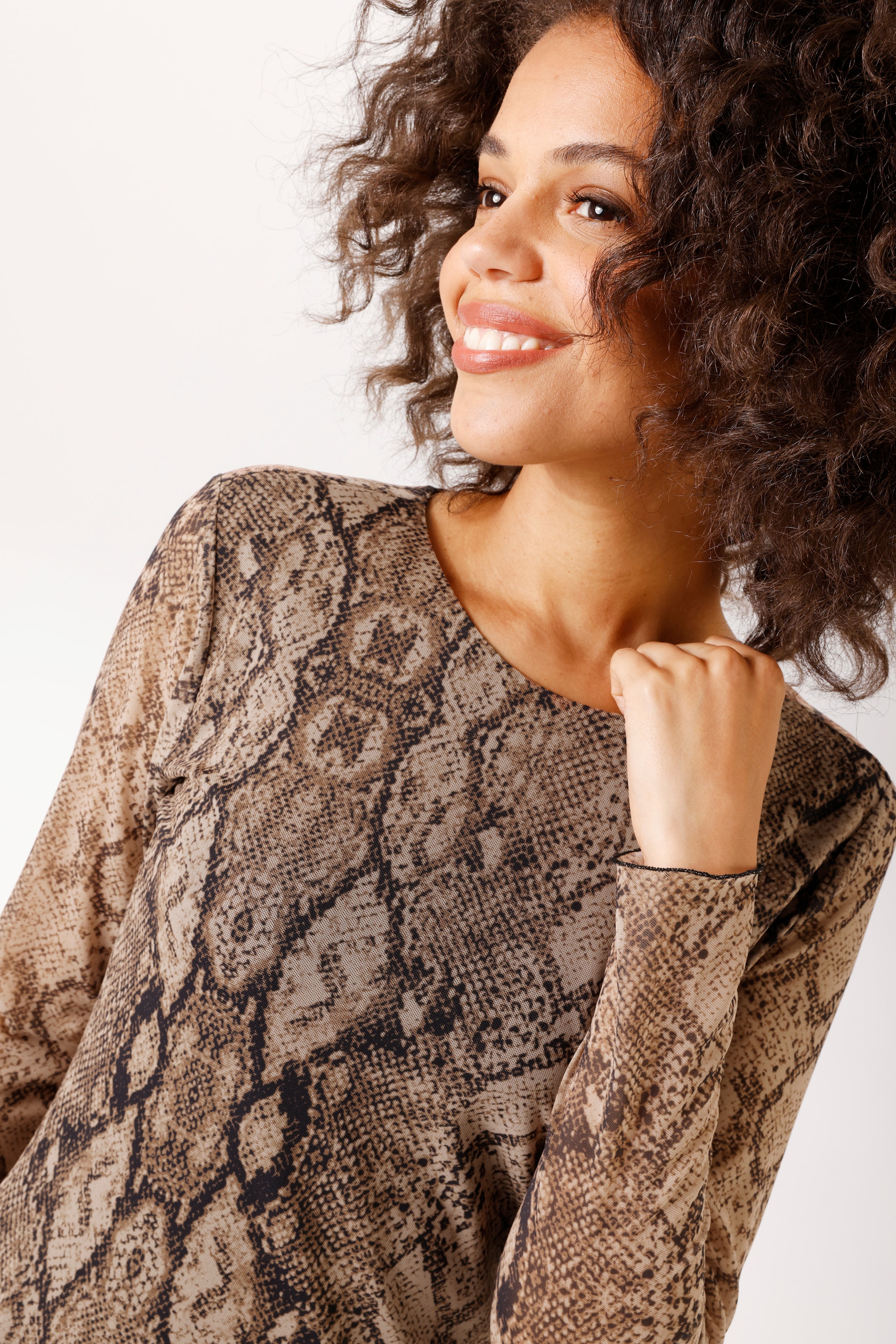Aniston CASUAL Maxi robe avec motif graphique effet serpent - NOUVELLE COLLECTION
