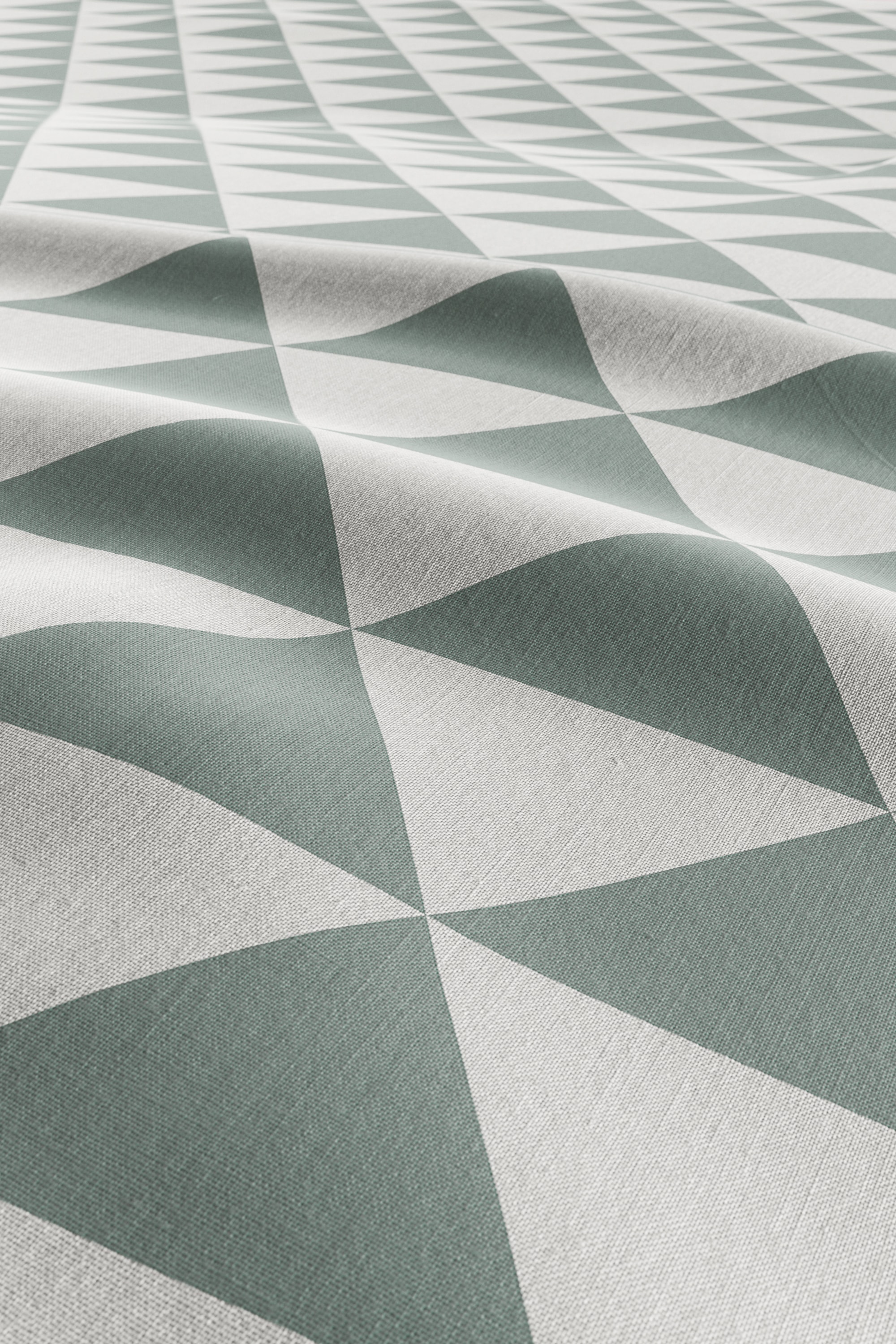 GOODproduct Linge de lit »Gretje in Gr. 135x200 oder 155x220 cm« 2 Bettwäsche aus Baumwolle, grafische Bettwäsche mit Reissverschluss