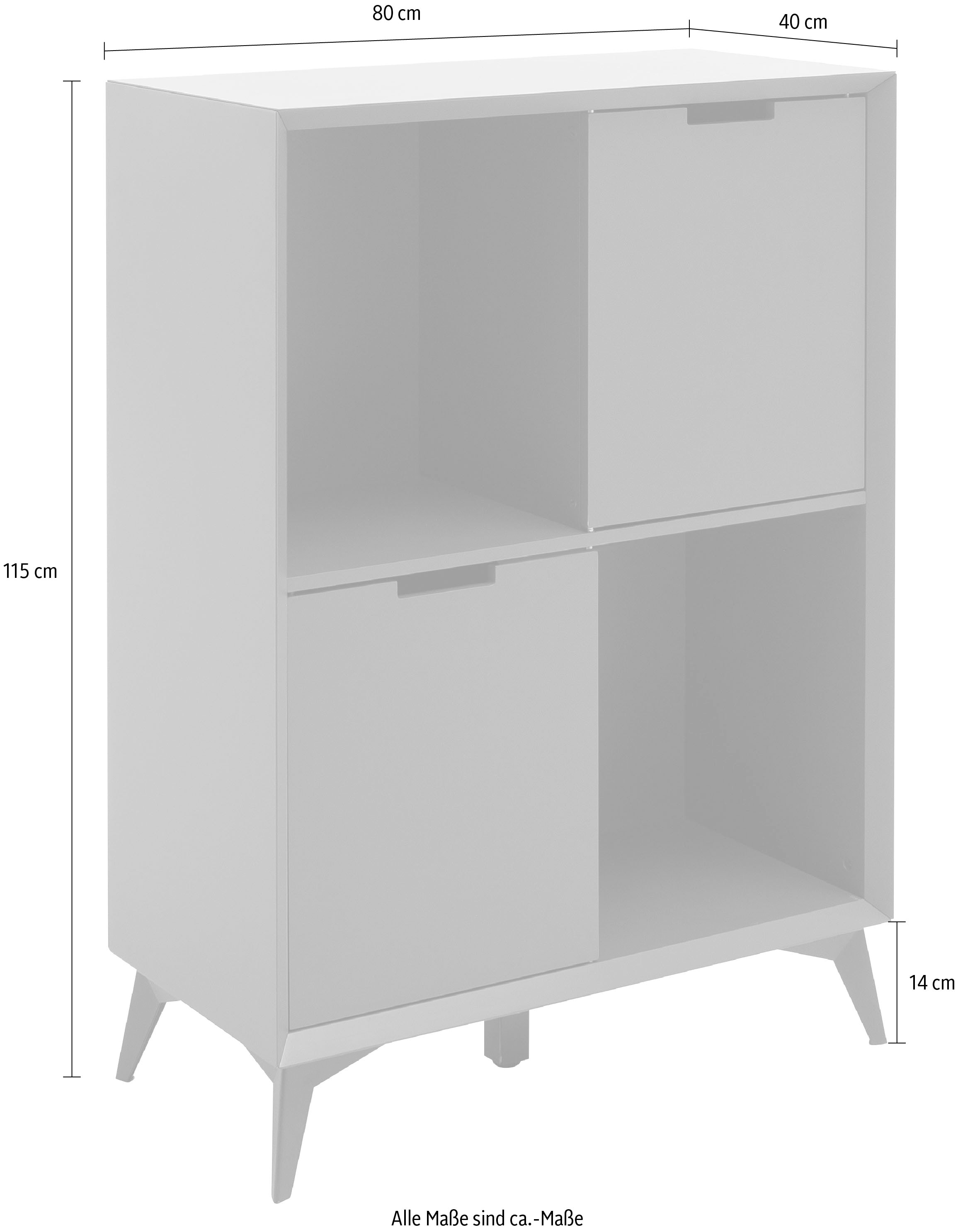 MCA furniture Buffet haut »Netanja« Breite ca. 80 cm