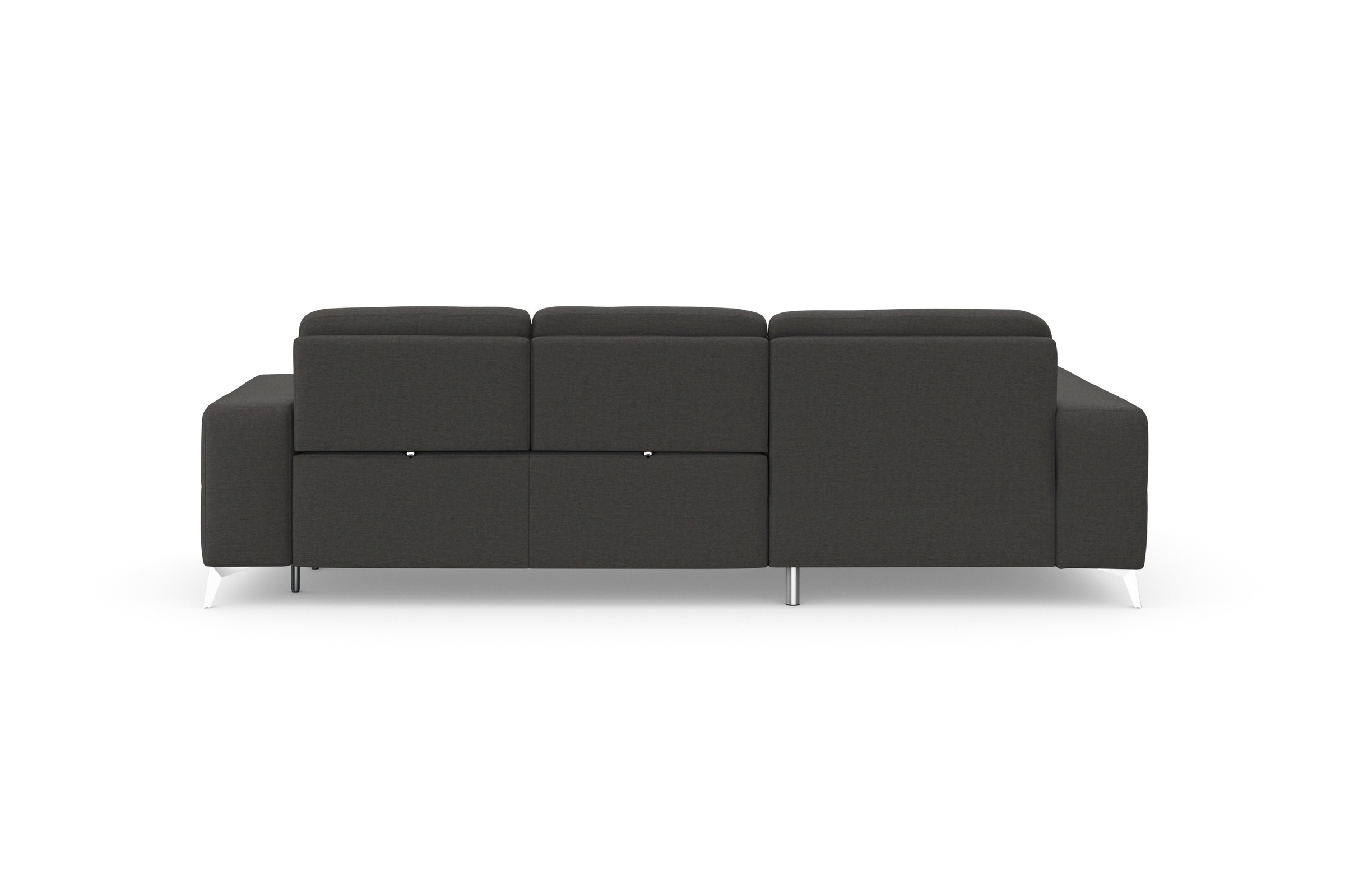 sit&more Ecksofa »Baviene L-Form« inklusive Sitztiefenverstellung und Federkern, wahlweise Bettfunktion