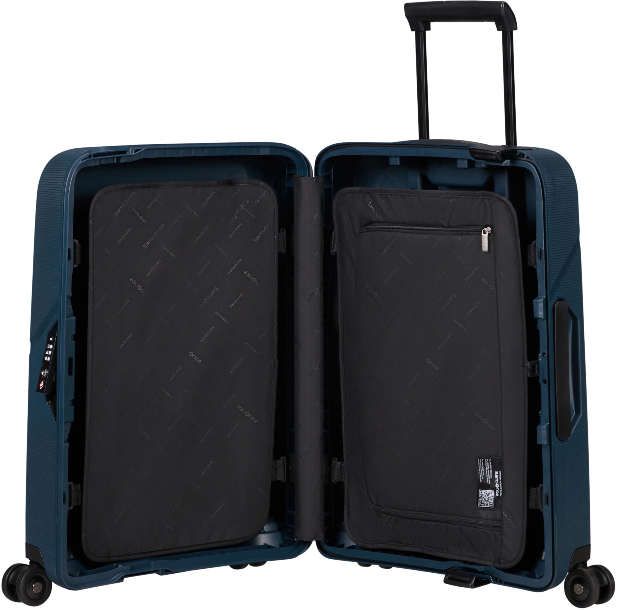 Samsonite Hartschalen-Trolley »MAGNUM, verschiedene Grössen und Farben« 38 l 4 Rollen mit arretierbarem und versenkbarem Druckknopf-Trolleysystem