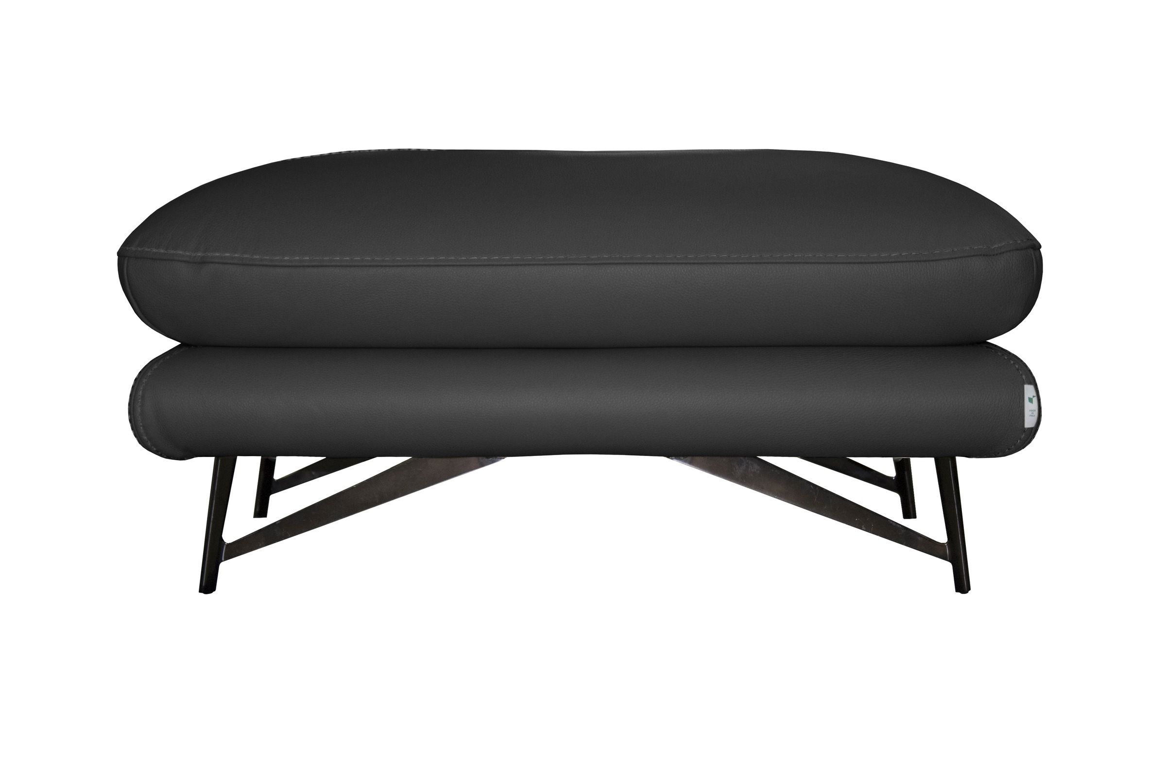 CALIA ITALIA Hocker »Cezanne, italienisches Design trifft erstklassigen Sitzkomfort, Leder« Designhocker in besonders langlebigen & pflegeleichten Lederarten