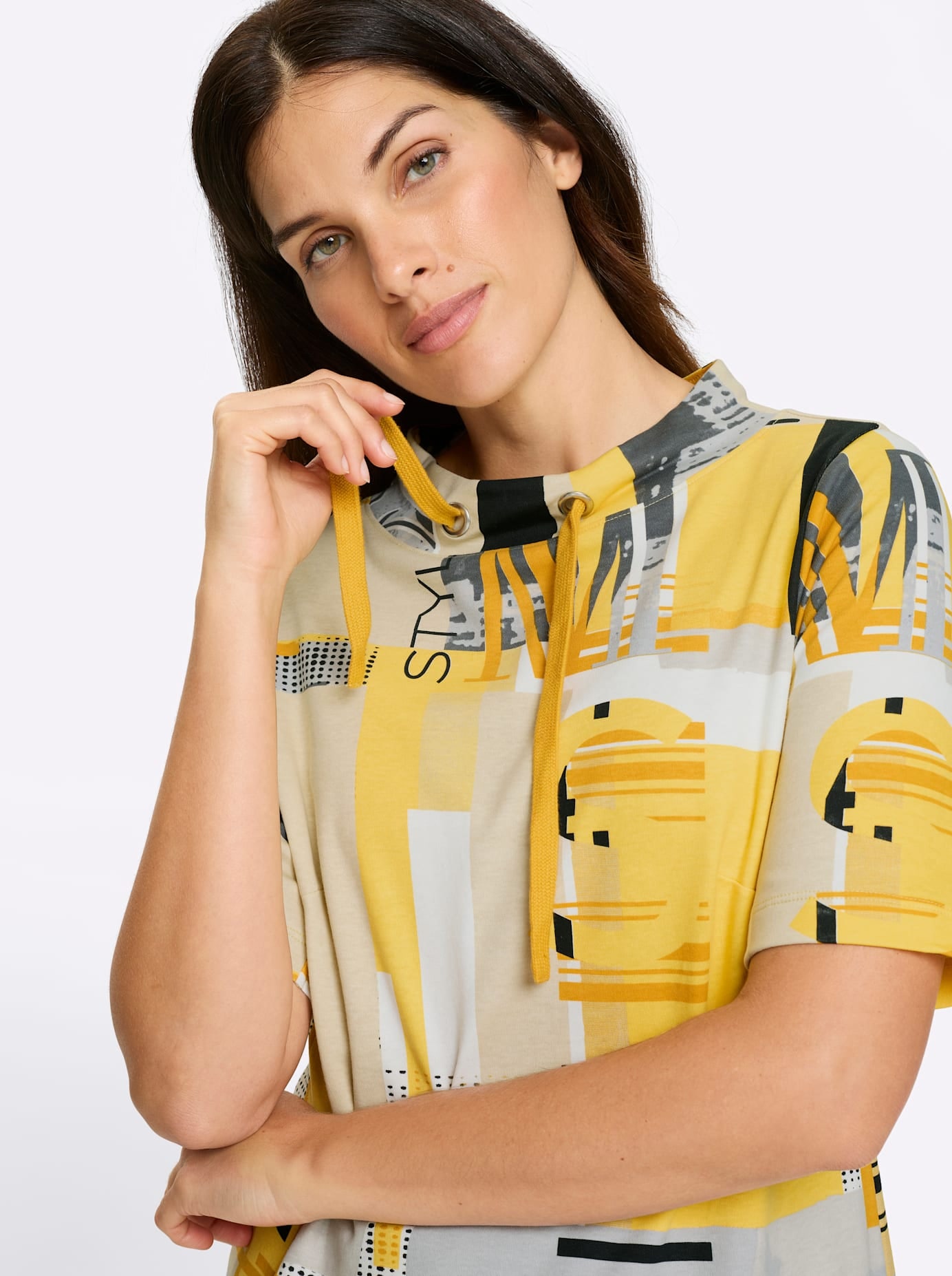 Classic Basics Robe en sweat »Jersey-Kleid« Poches pour les mains