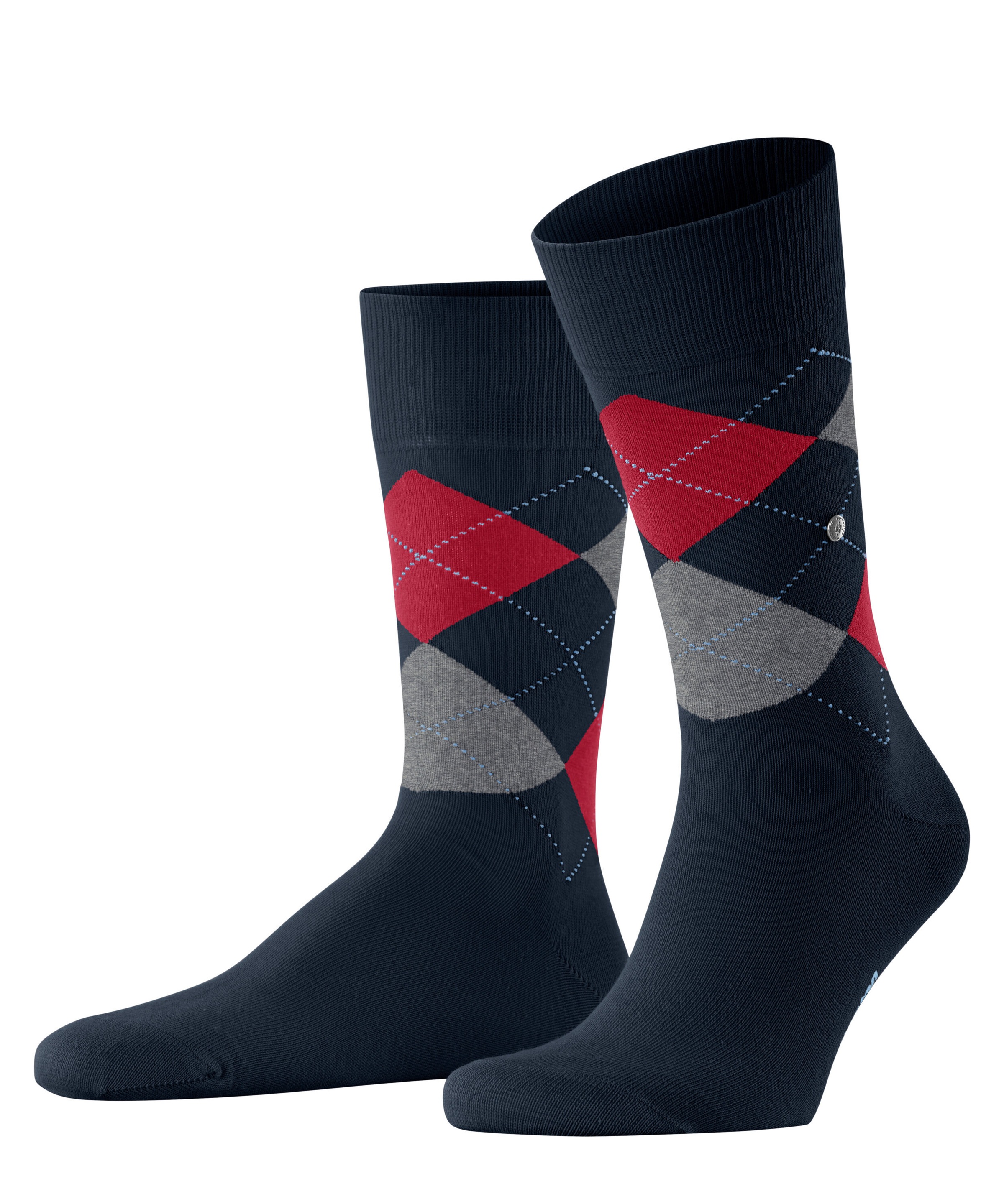 Burlington Socken »King« Einheitsgrösse 40-46, Argyle-Muster, Burlington-Clip
