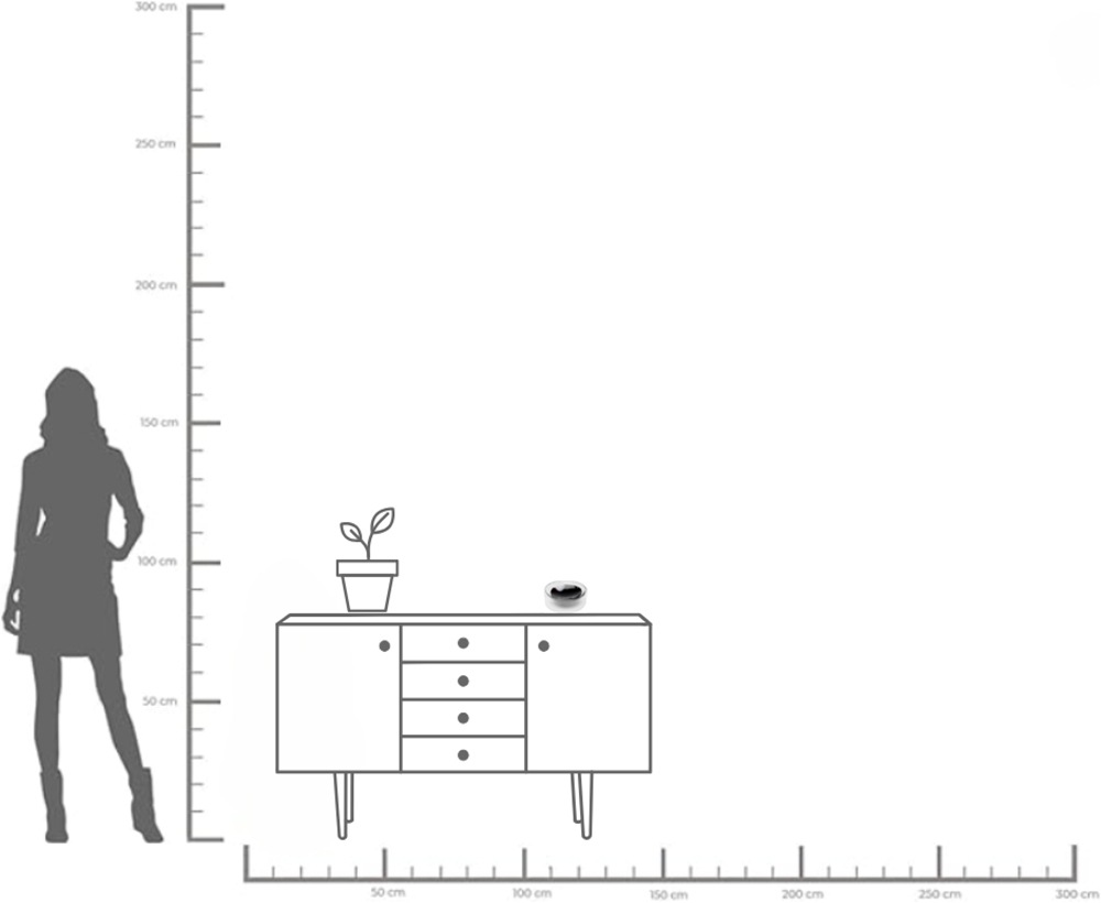 Kare Design Schale aus Glas